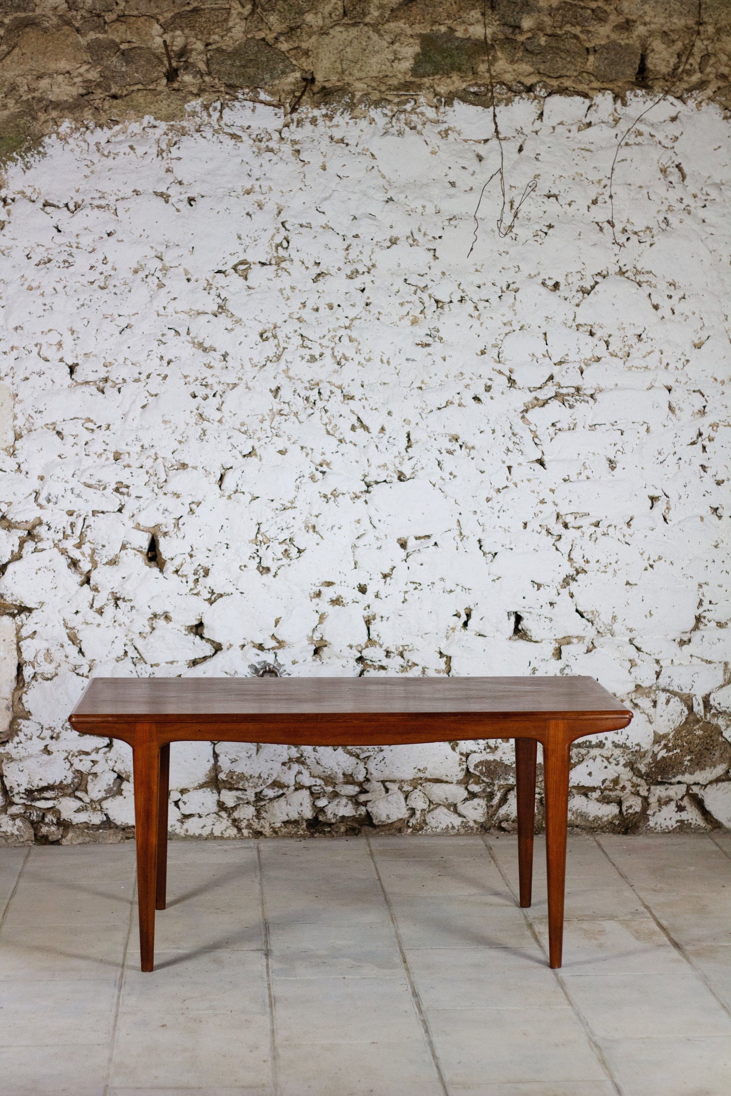 Table scandinave en teck avec rallonges par Johannes Andersen, 1960