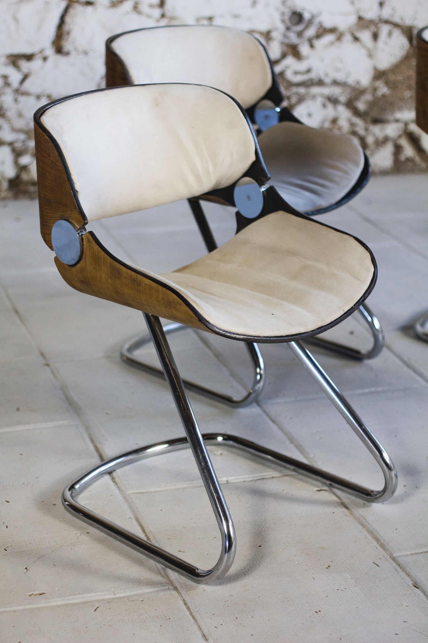 4 chaises Arpège par Etienne Fermigier, 1970