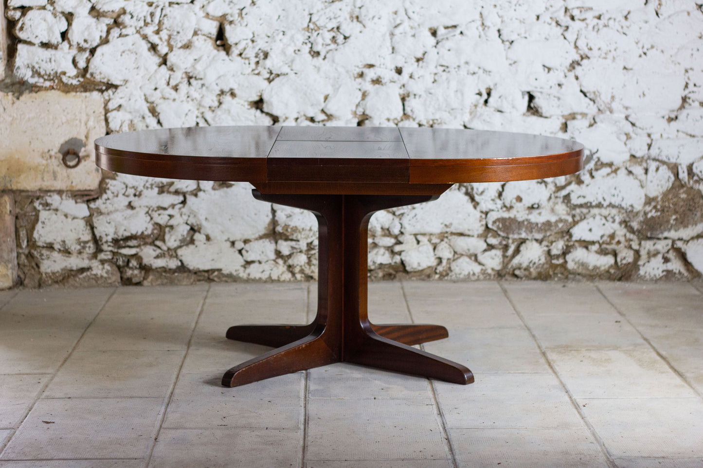 Table ronde Baumann extensible