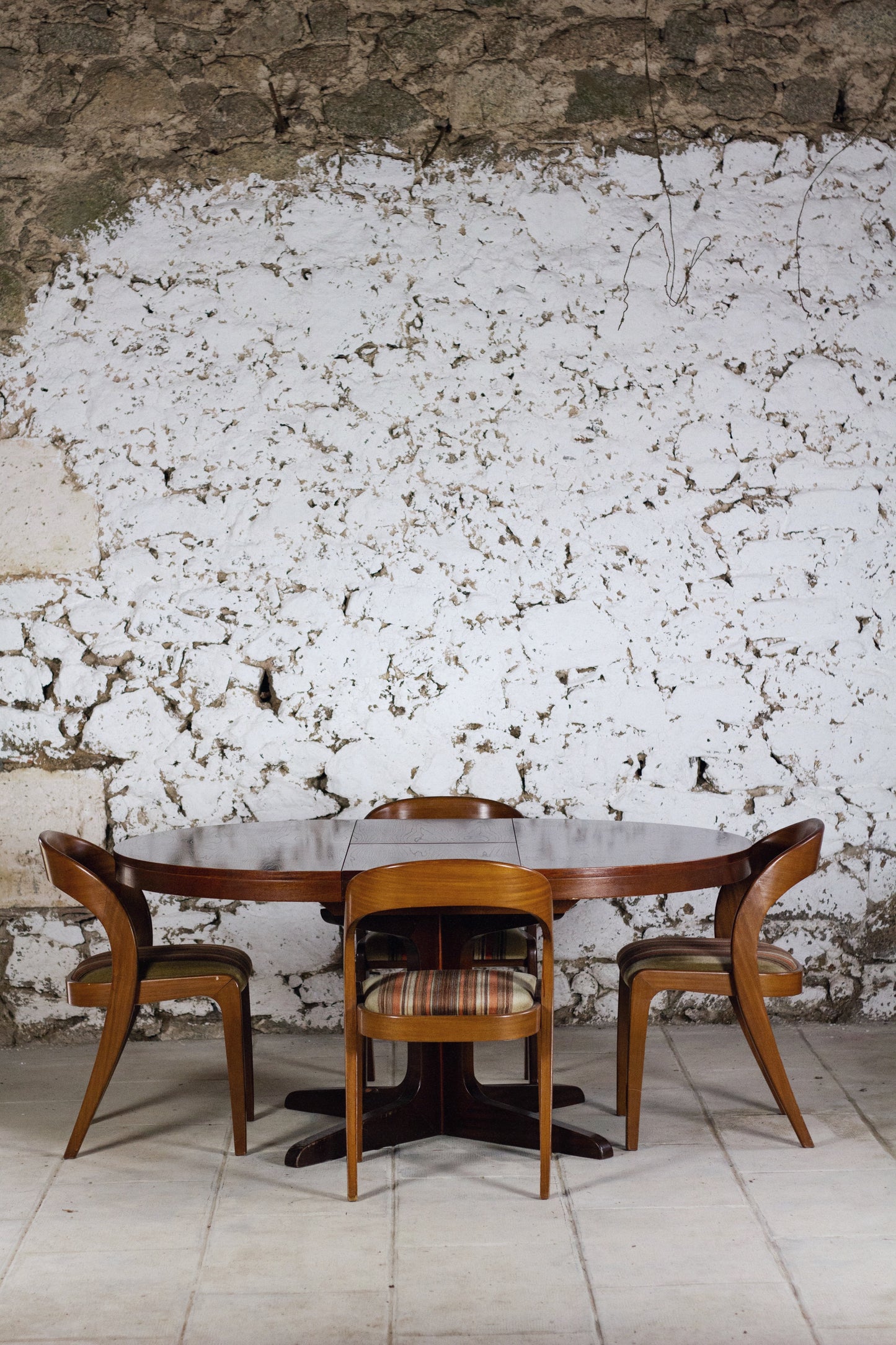 Table ronde Baumann extensible