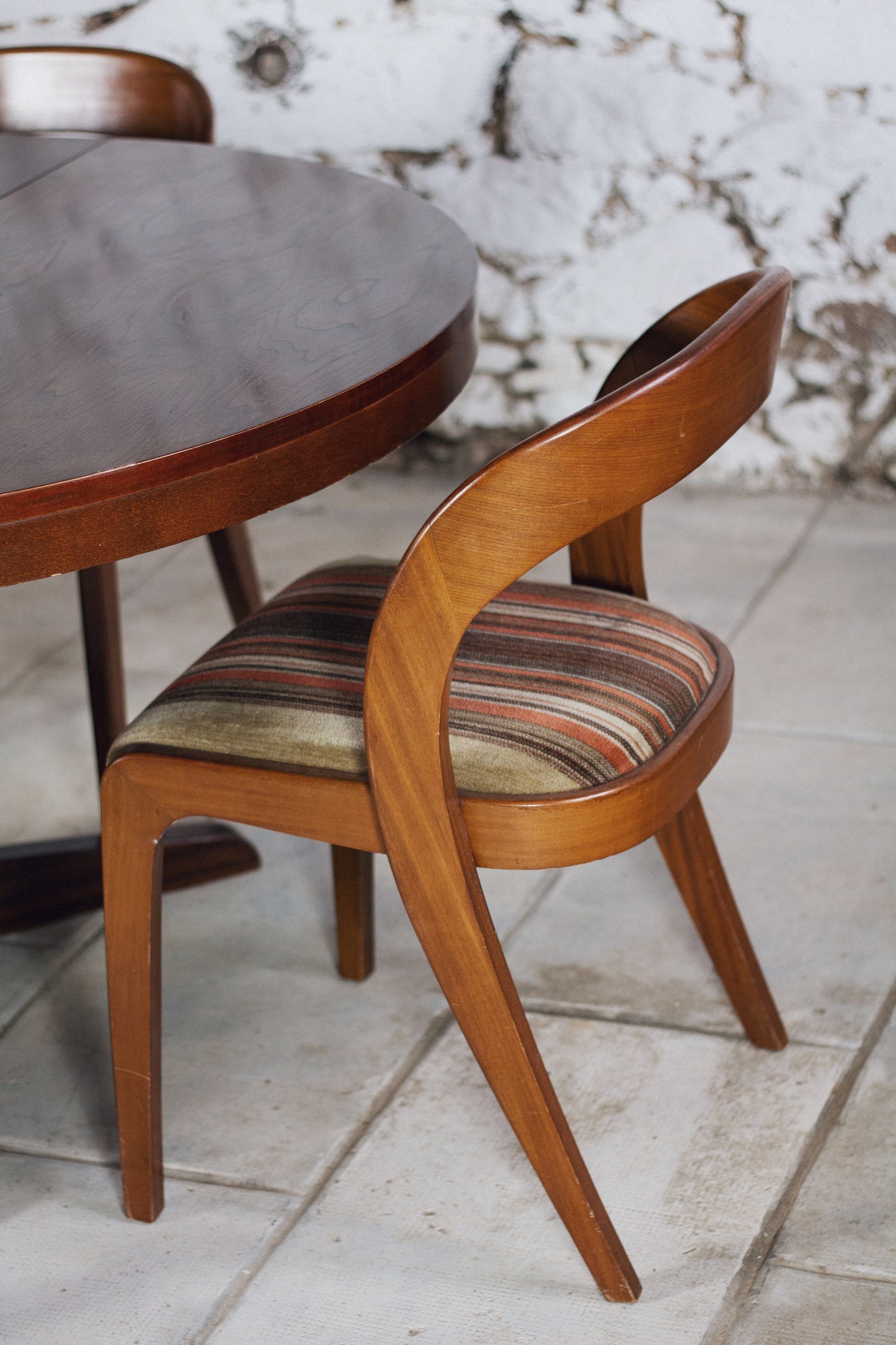 Table ronde Baumann extensible