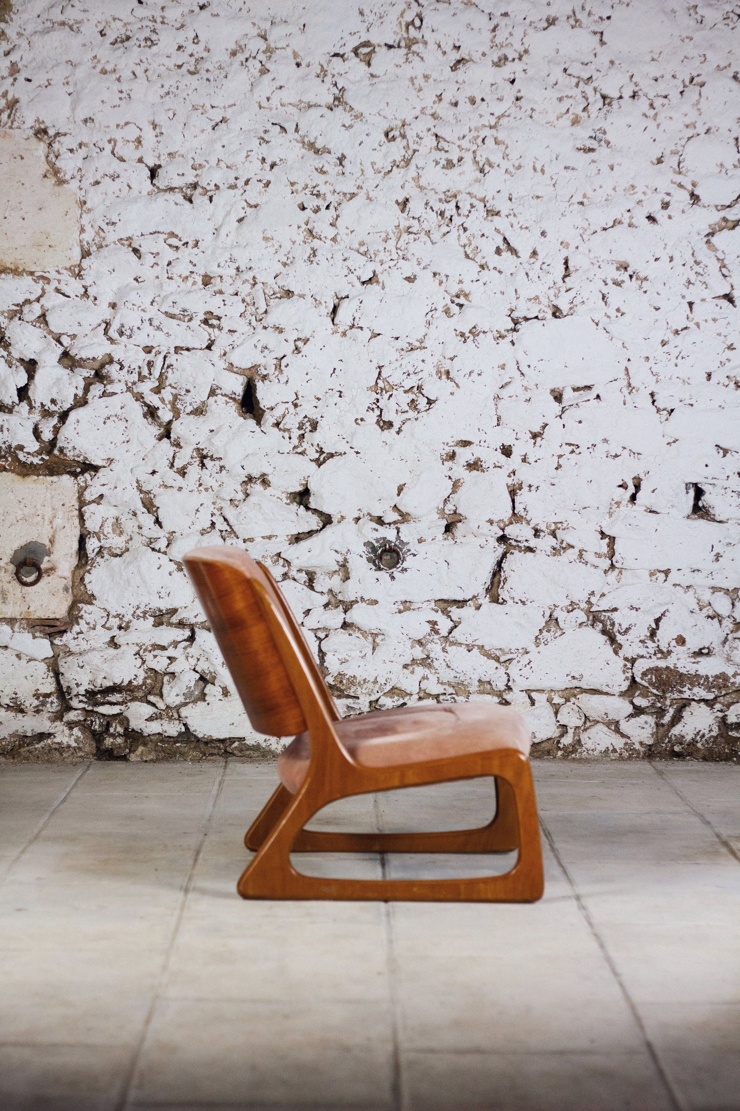 Paire de fauteuils lounge "traineau" Baumann, 1960