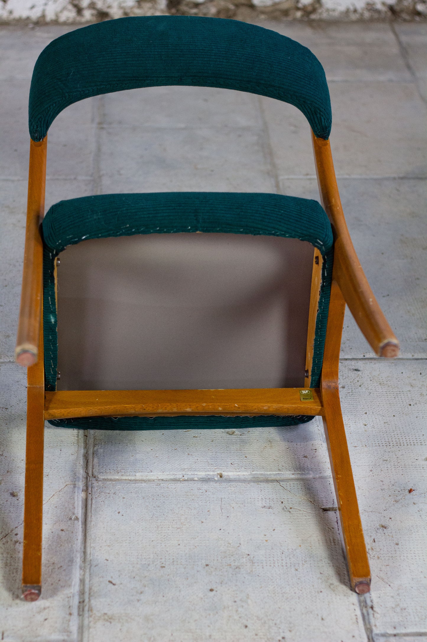Chaise "Gondole" Baumann, 1960