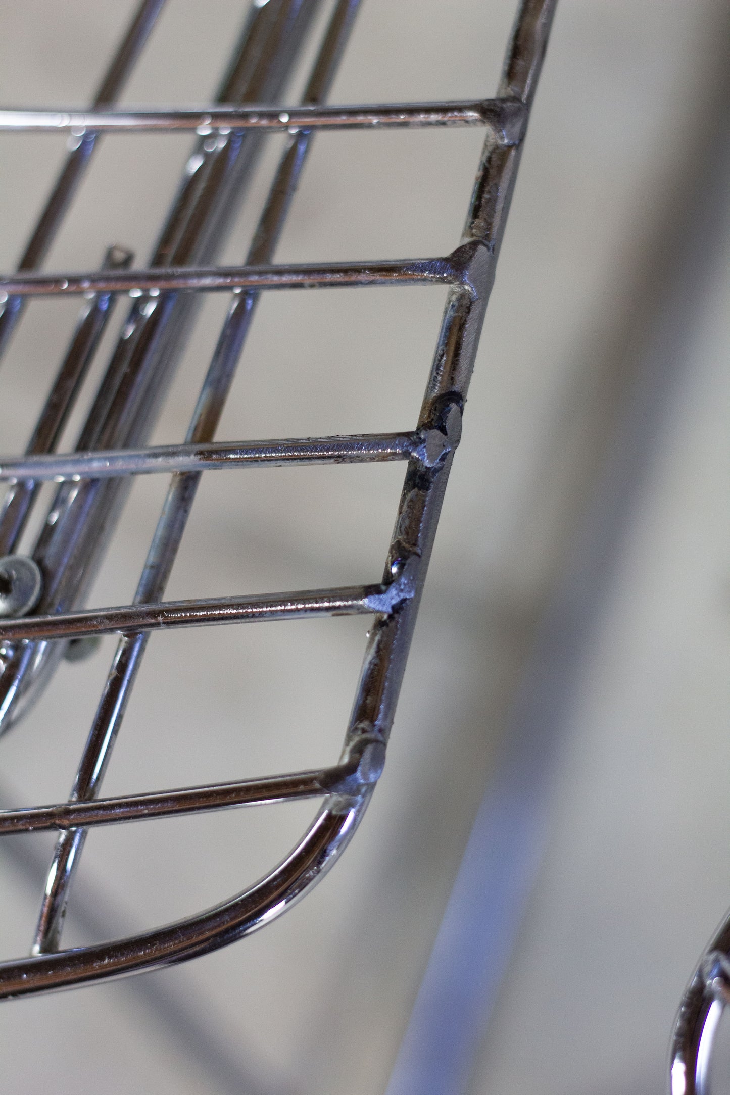 Chaise Wire chrome par Harry Bertoia pour Knoll, 1980