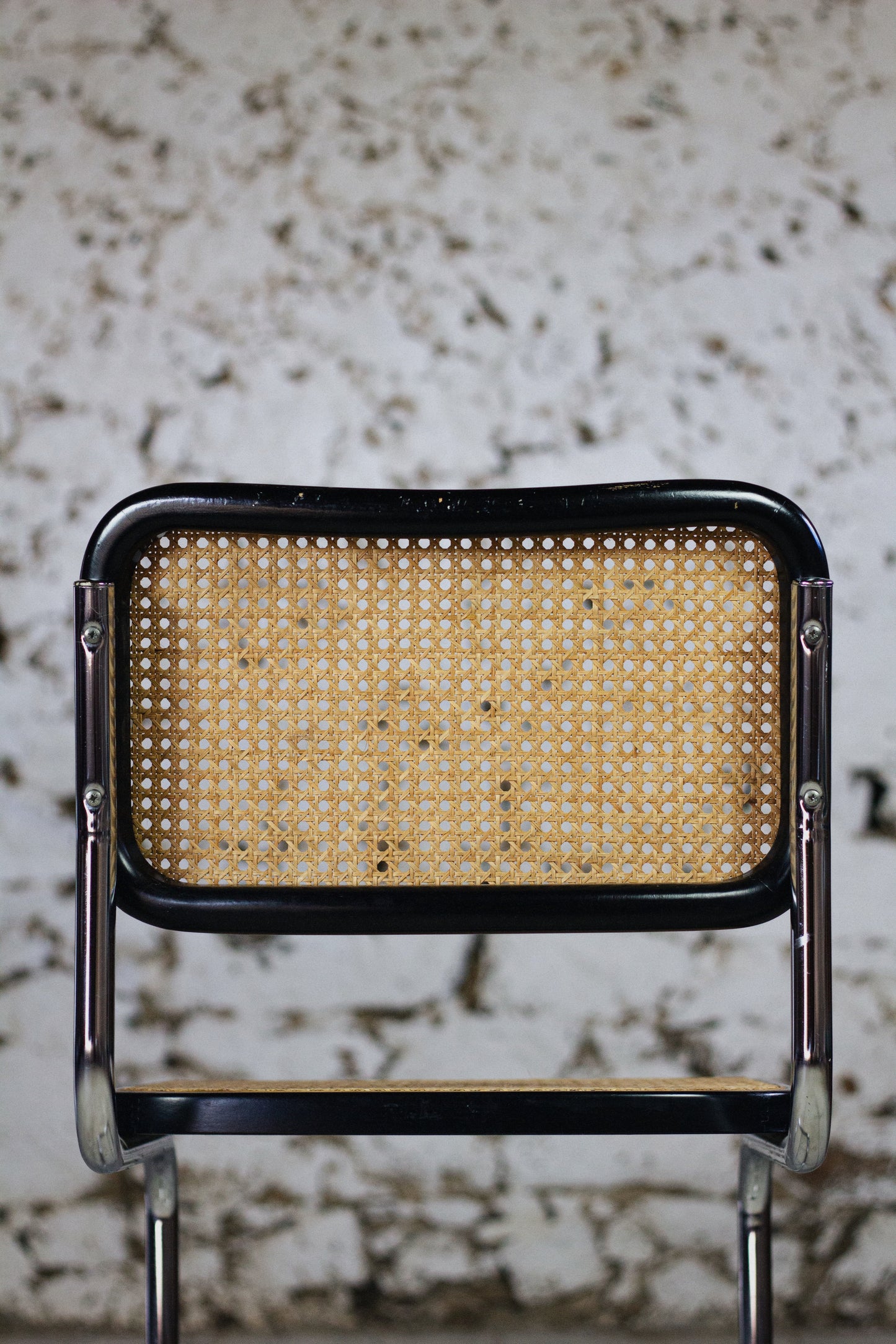 Chaise Cesca B32 noire par Marcel Breuer, 1970