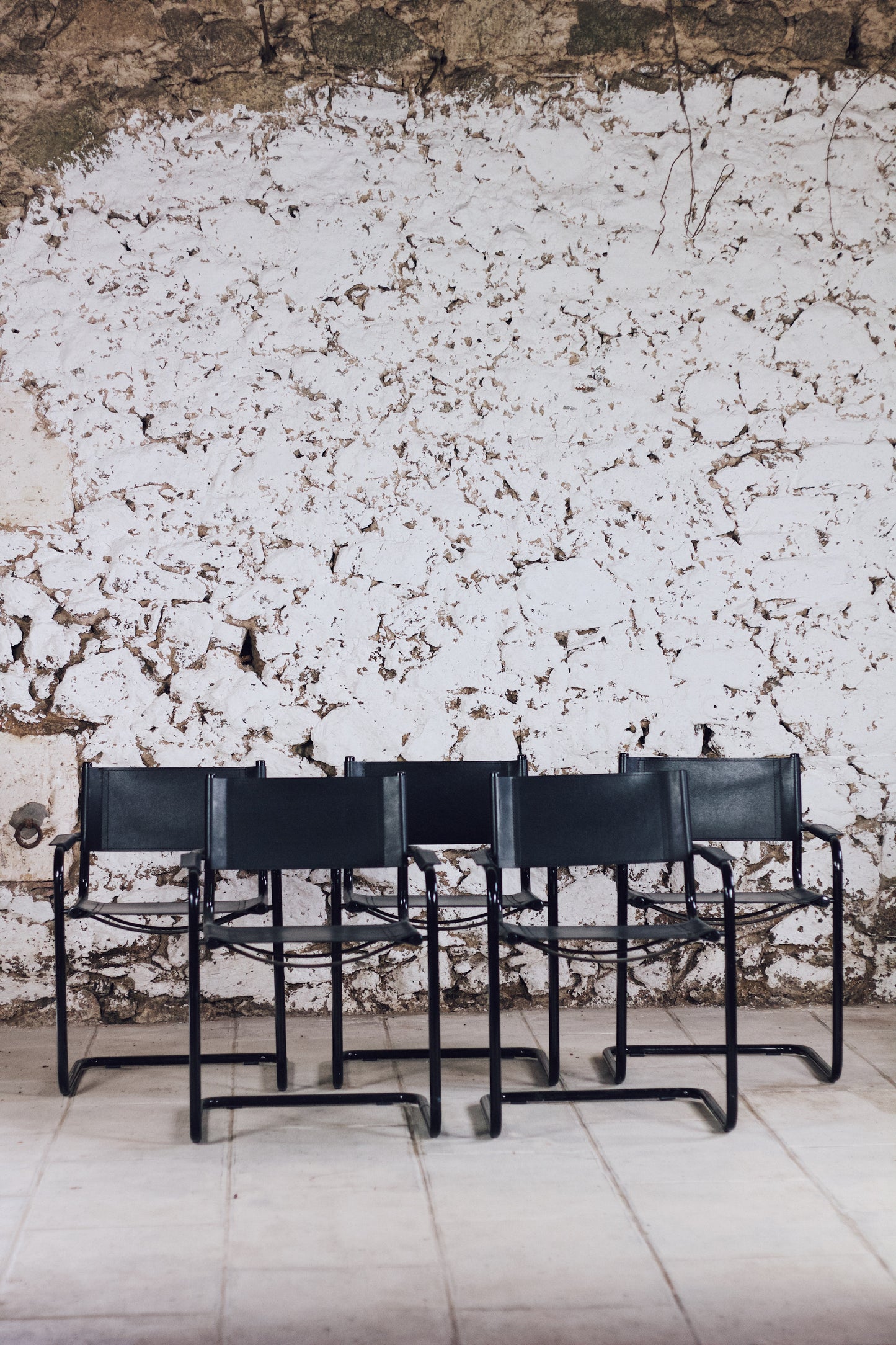 Lot de 6 fauteuils dans le goût de Marcel Breuer, 1970