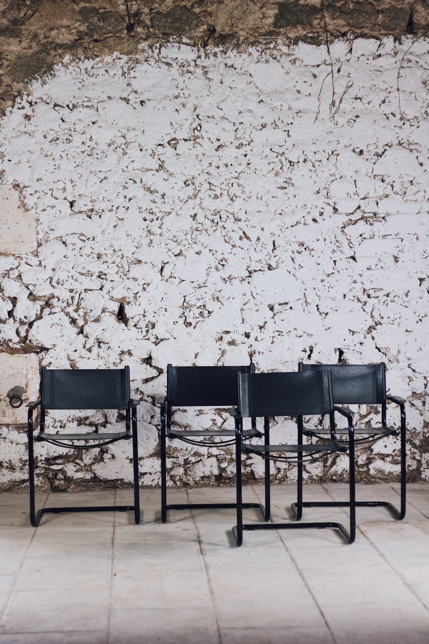 Lot de 6 fauteuils dans le goût de Marcel Breuer, 1970