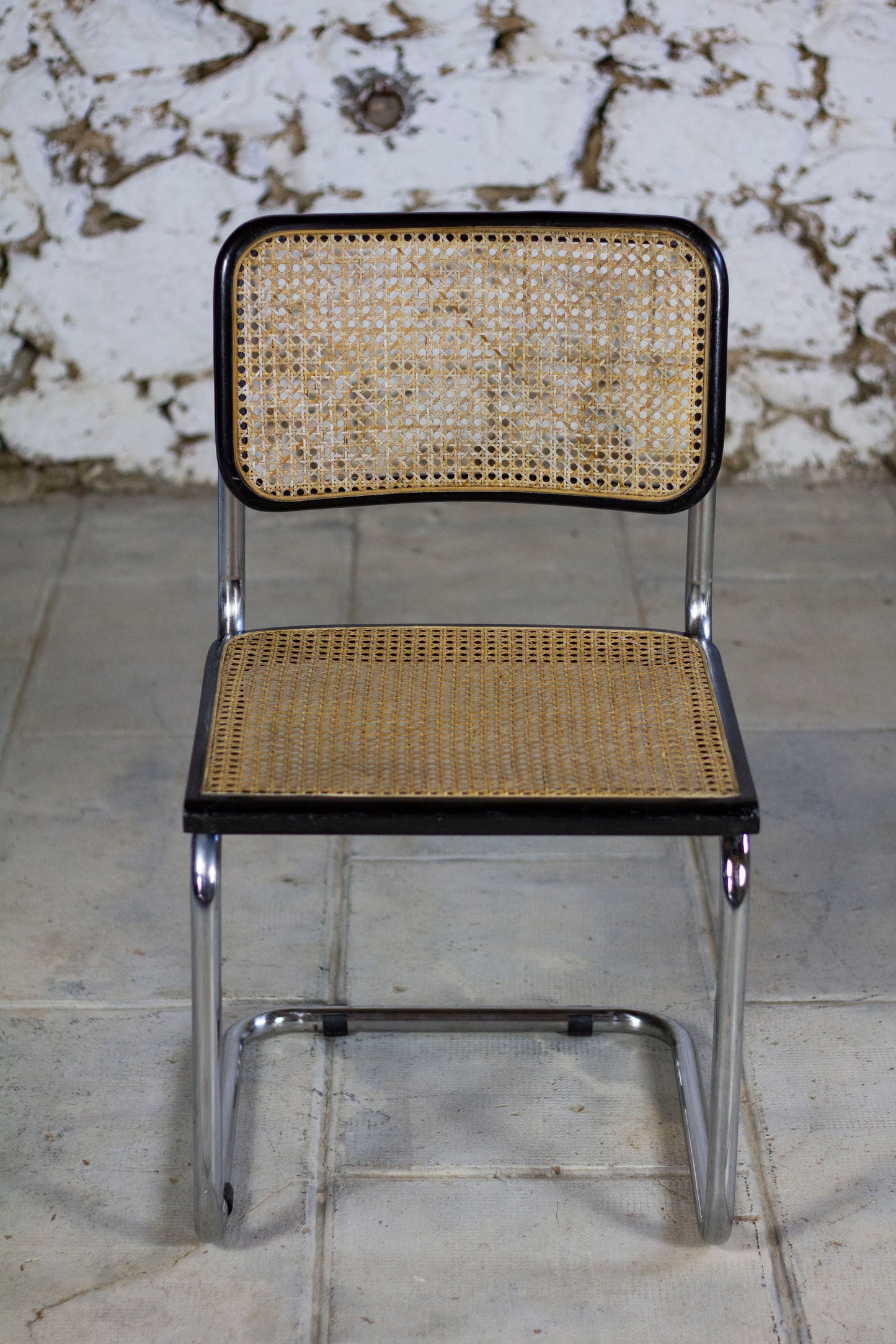 Chaise Cesca B32 noire par Marcel Breuer, 1970