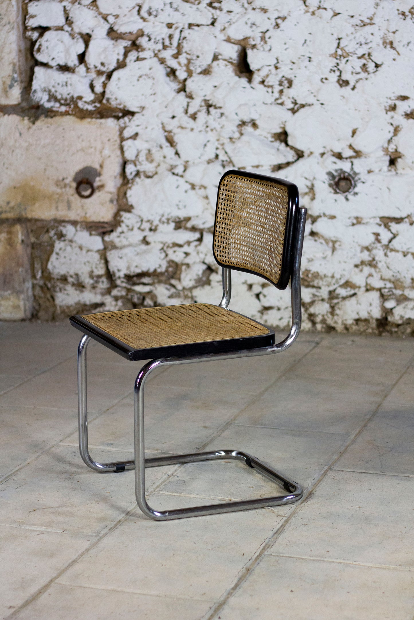 Chaise Cesca B32 noire par Marcel Breuer, 1970
