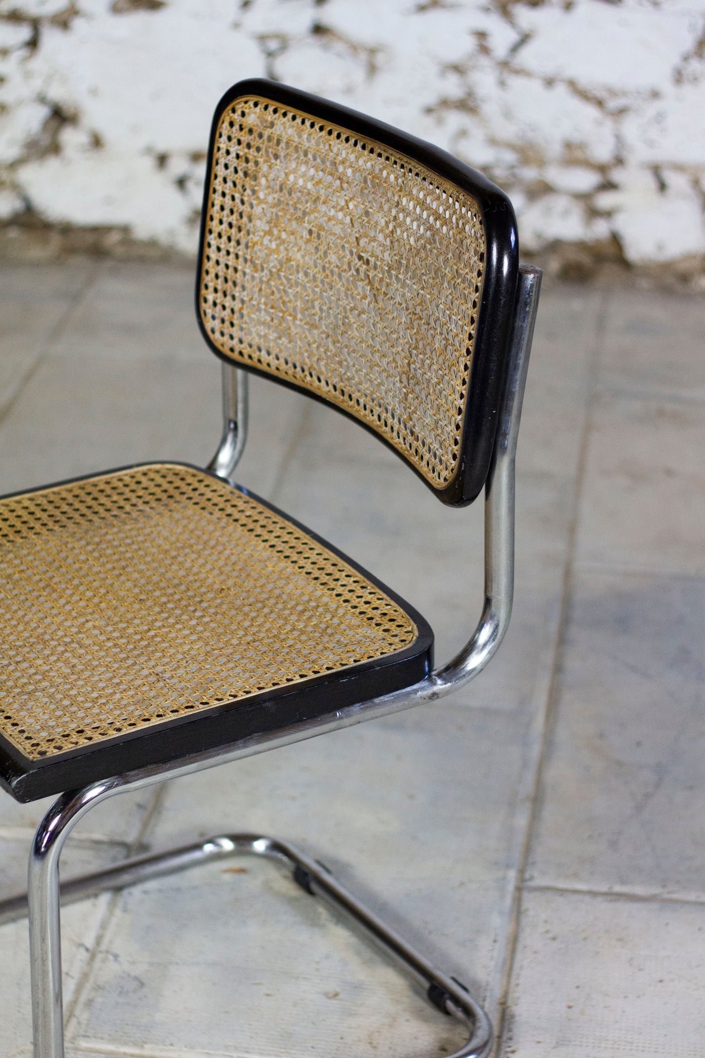 Chaise Cesca B32 noire par Marcel Breuer, 1970