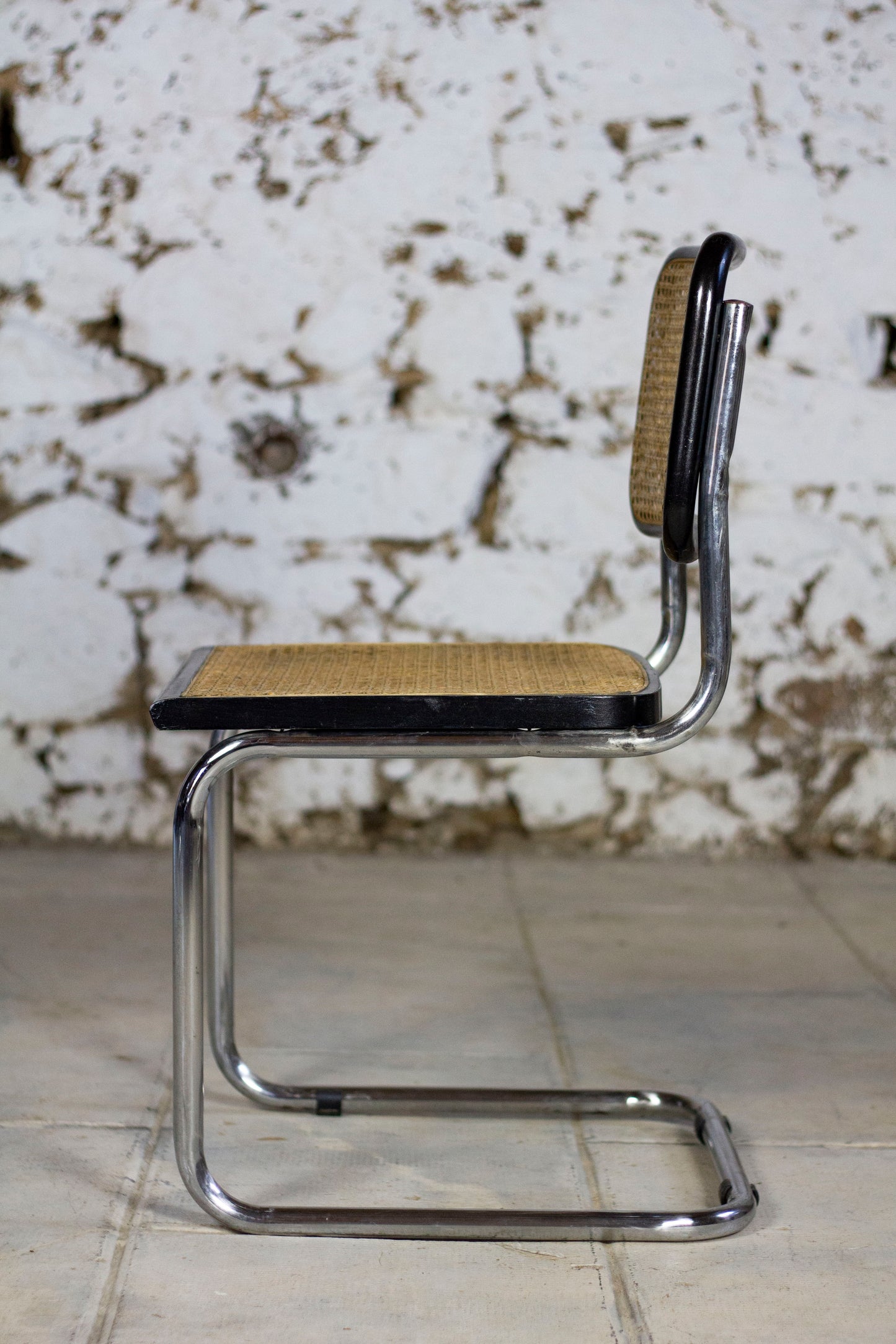Chaise Cesca B32 noire par Marcel Breuer, 1970