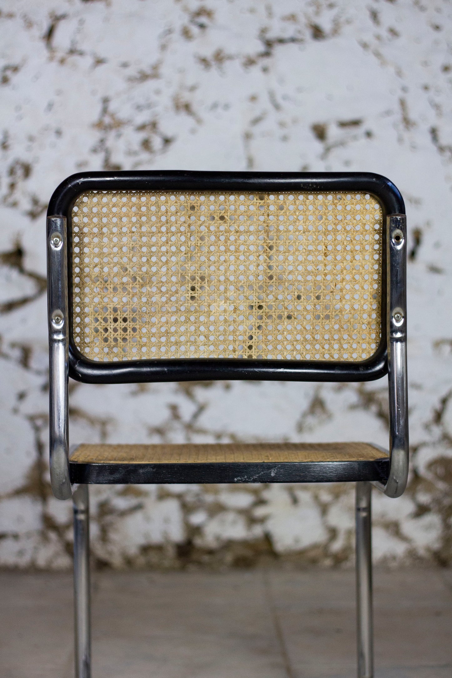 Chaise Cesca B32 noire par Marcel Breuer, 1970