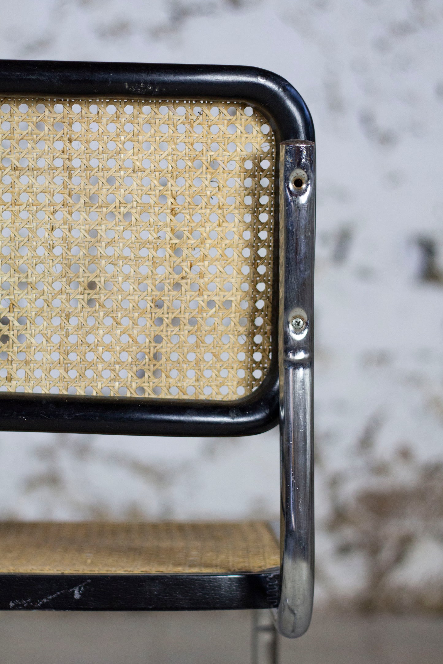 Chaise Cesca B32 noire par Marcel Breuer, 1970