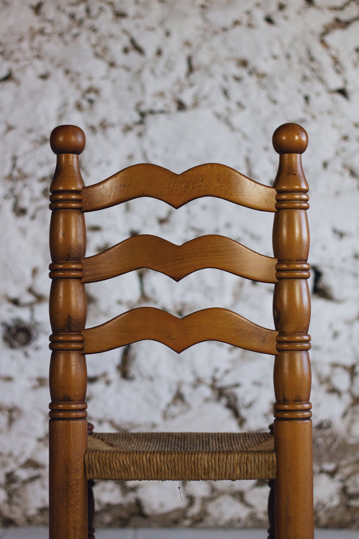 Lot de 6 chaises brutalistes Charles Dudouyt, 1950