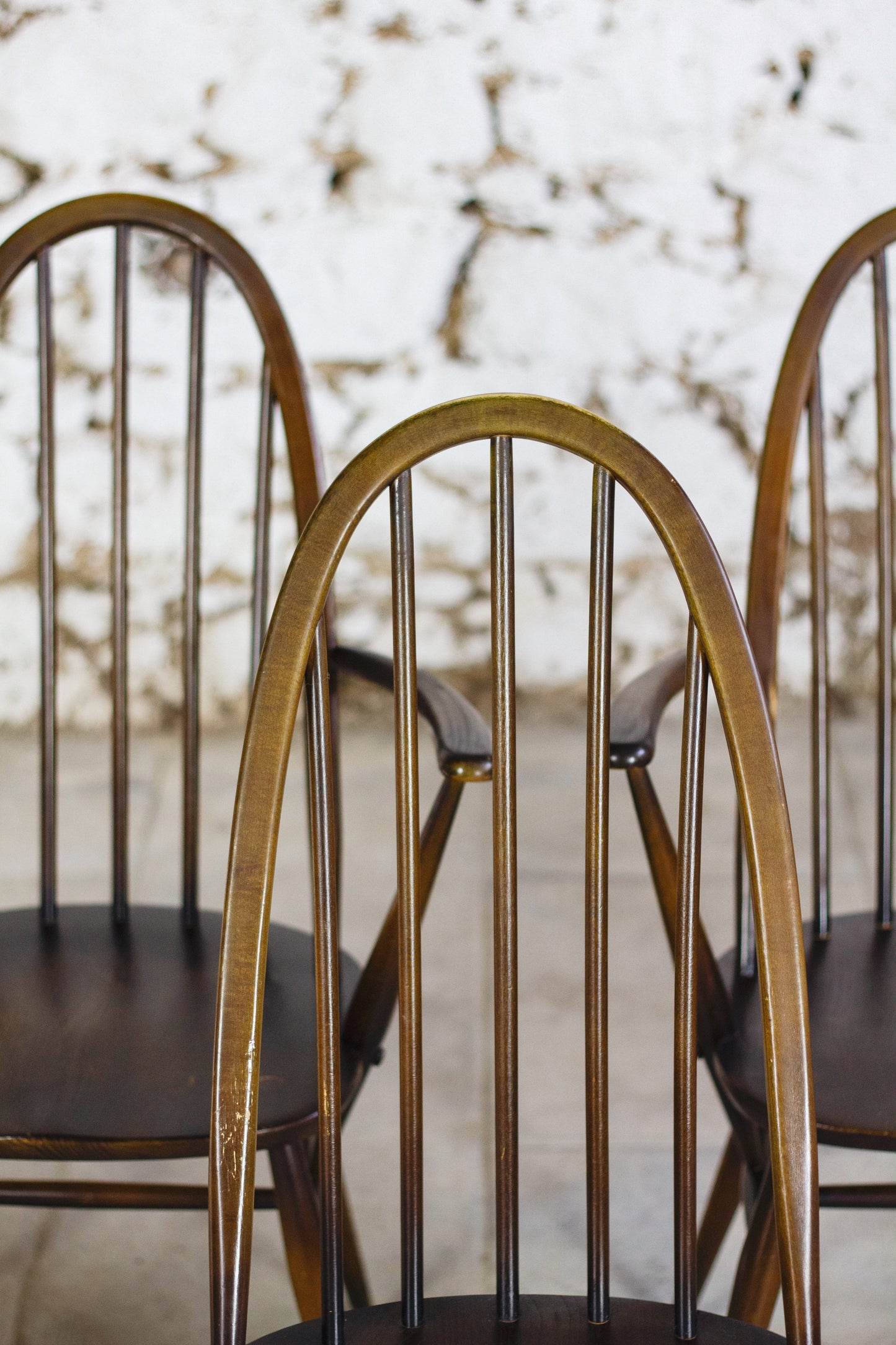 Fauteuils et chaises Ercol modèle "QUAKER", 1960