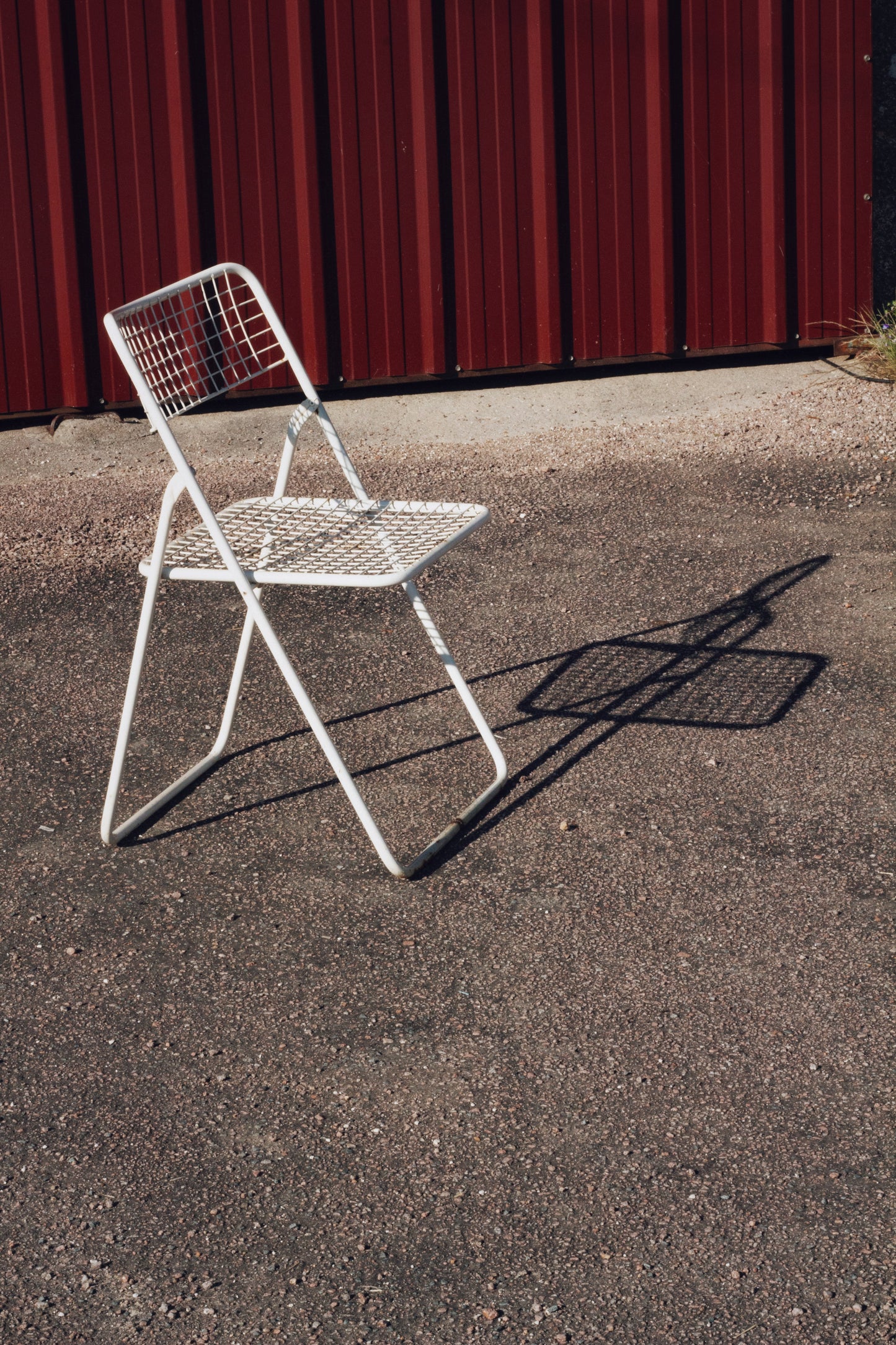 4 chaises pliantes "Ted net" par Niels Gammelgaard pour IKEA