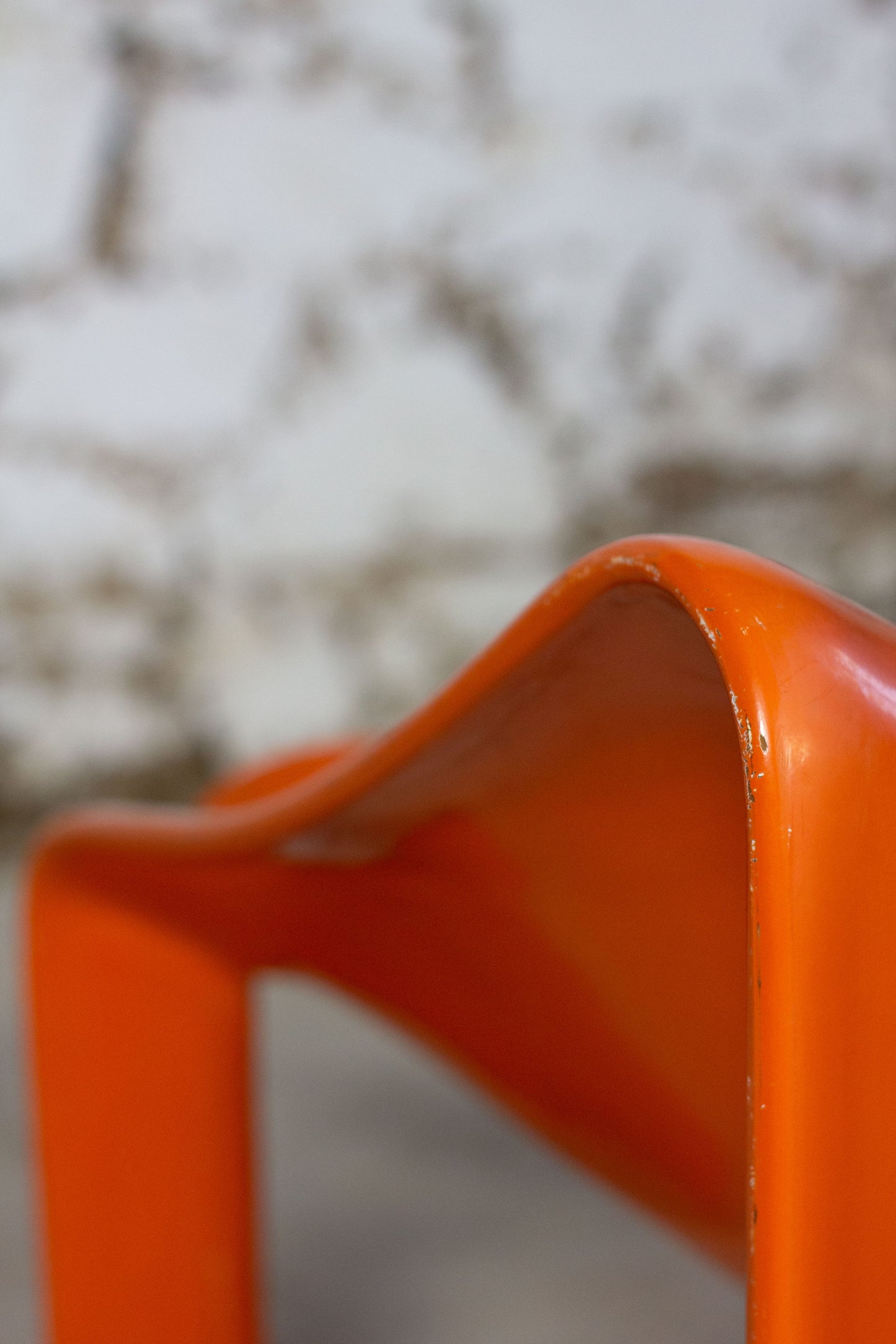 Fauteuil F300 orange Pierre Paulin pour Artifort