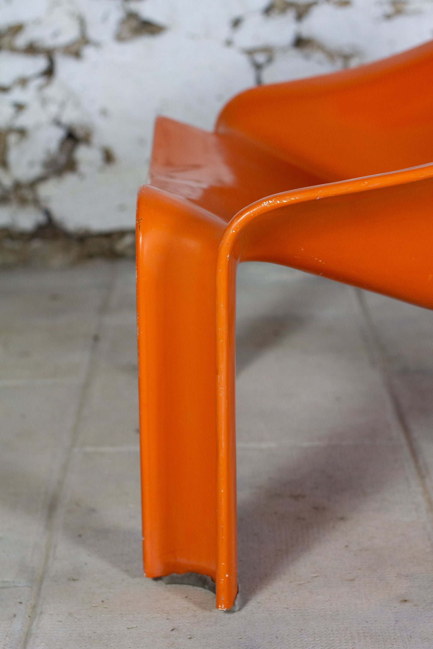 Fauteuil F300 orange Pierre Paulin pour Artifort