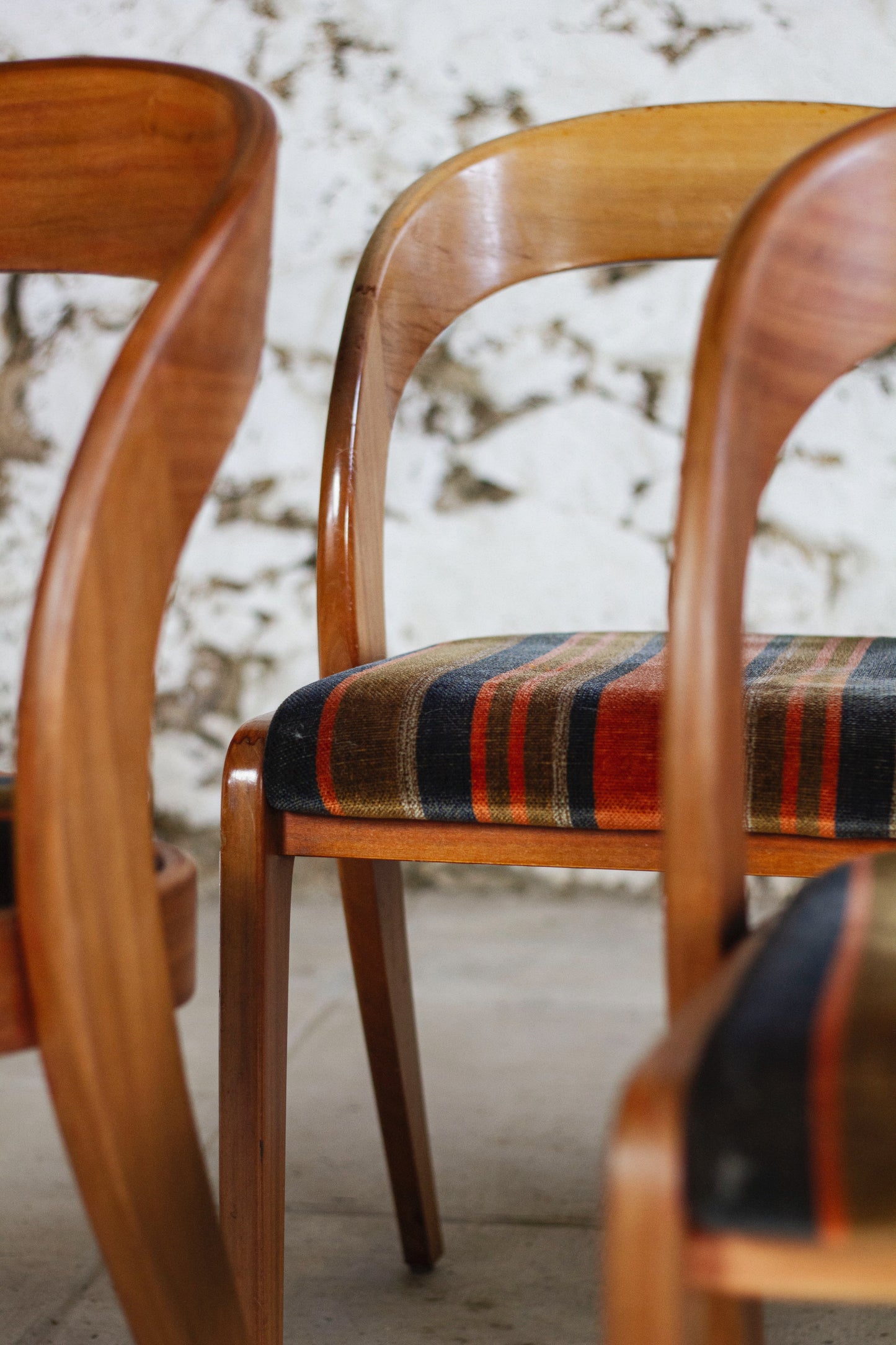 4 chaises Gondole par Baumann, 1960