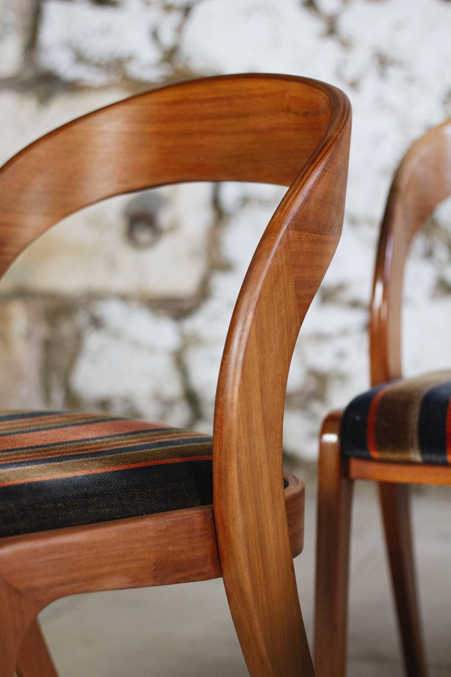 4 chaises Gondole par Baumann, 1960
