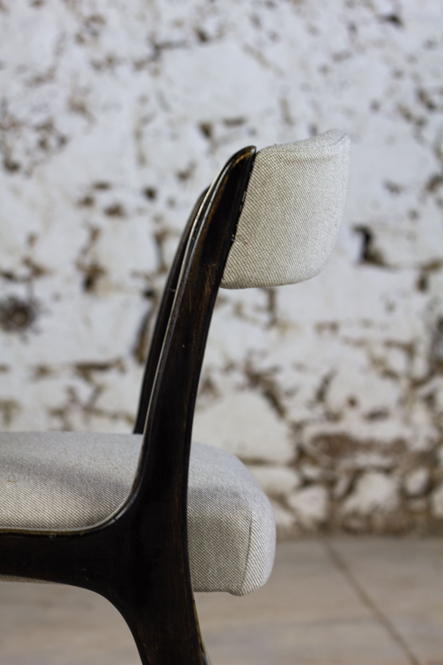 Lot de 5 chaises Kangourou Baumann, 1960