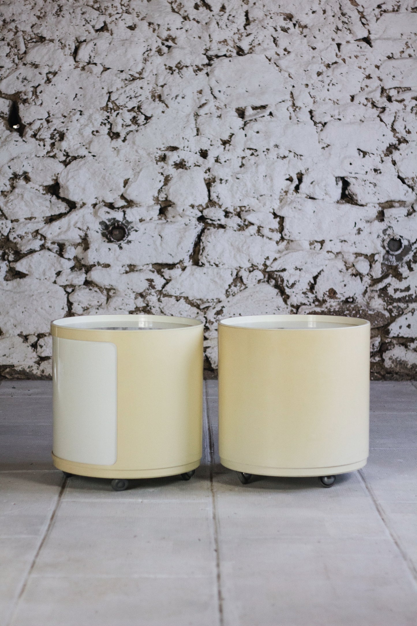 Paire de chevets Componibili par Anna Castelli pour Kartell, 1970