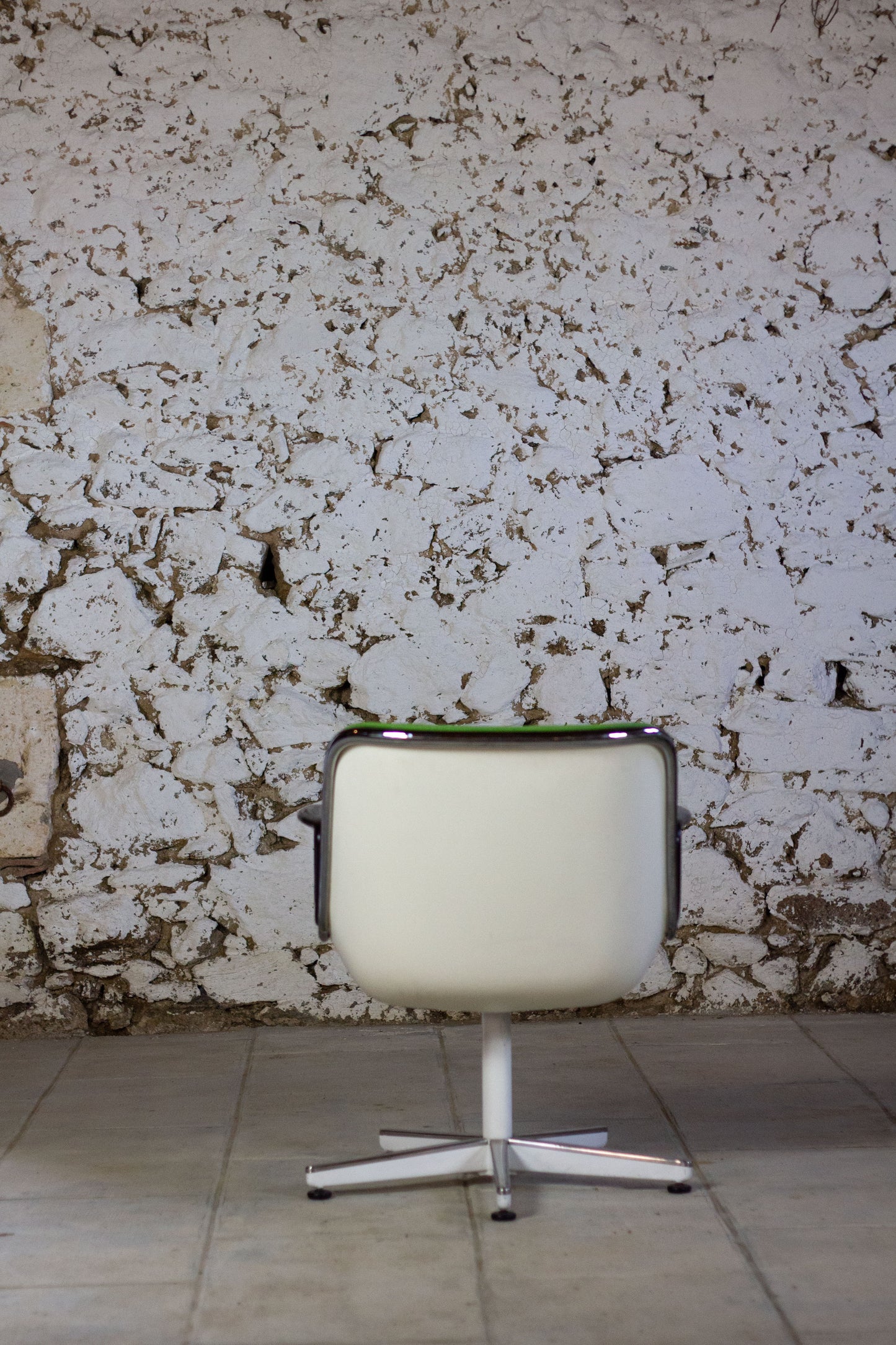 Fauteuil "Executive" vert par Charles Pollock pour Knoll, 1960