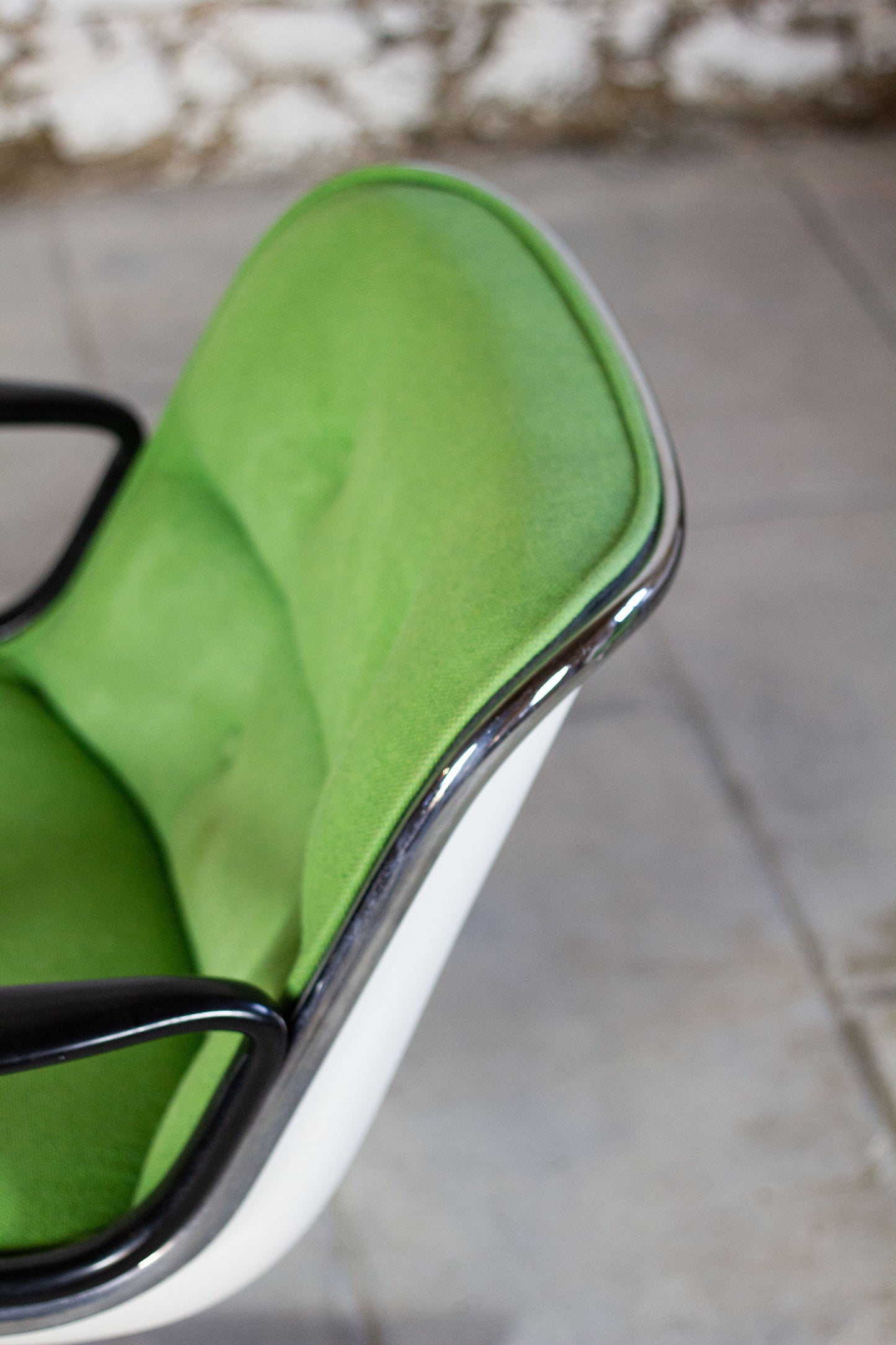 Fauteuil "Executive" vert par Charles Pollock pour Knoll, 1960