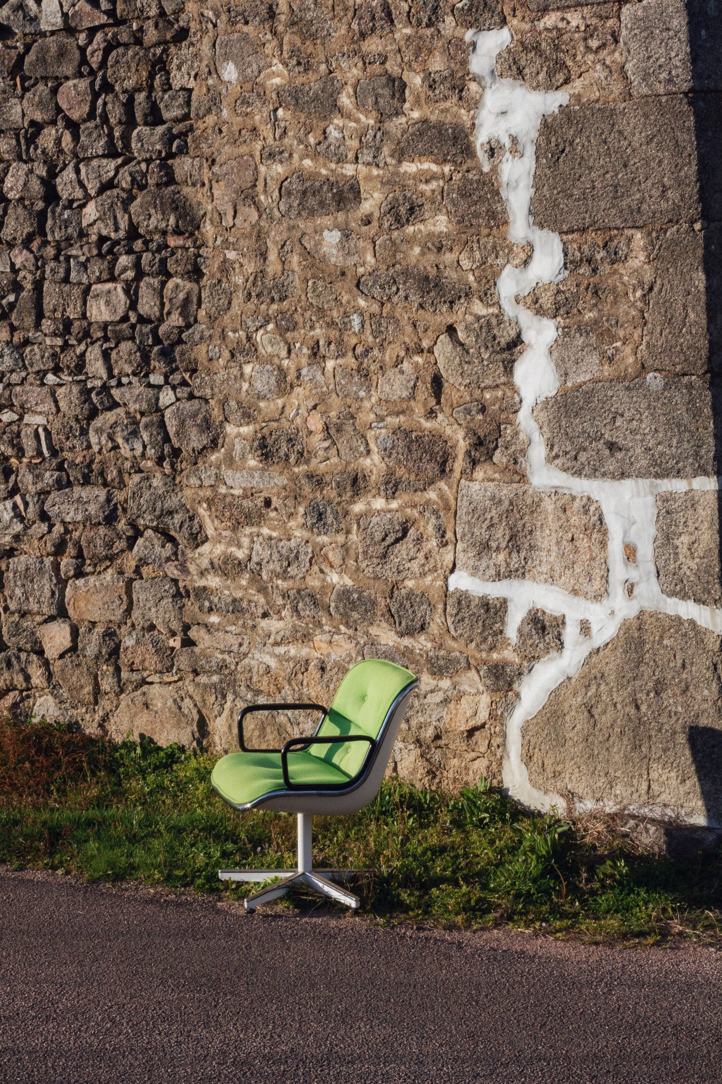 Fauteuil "Executive" vert par Charles Pollock pour Knoll, 1960