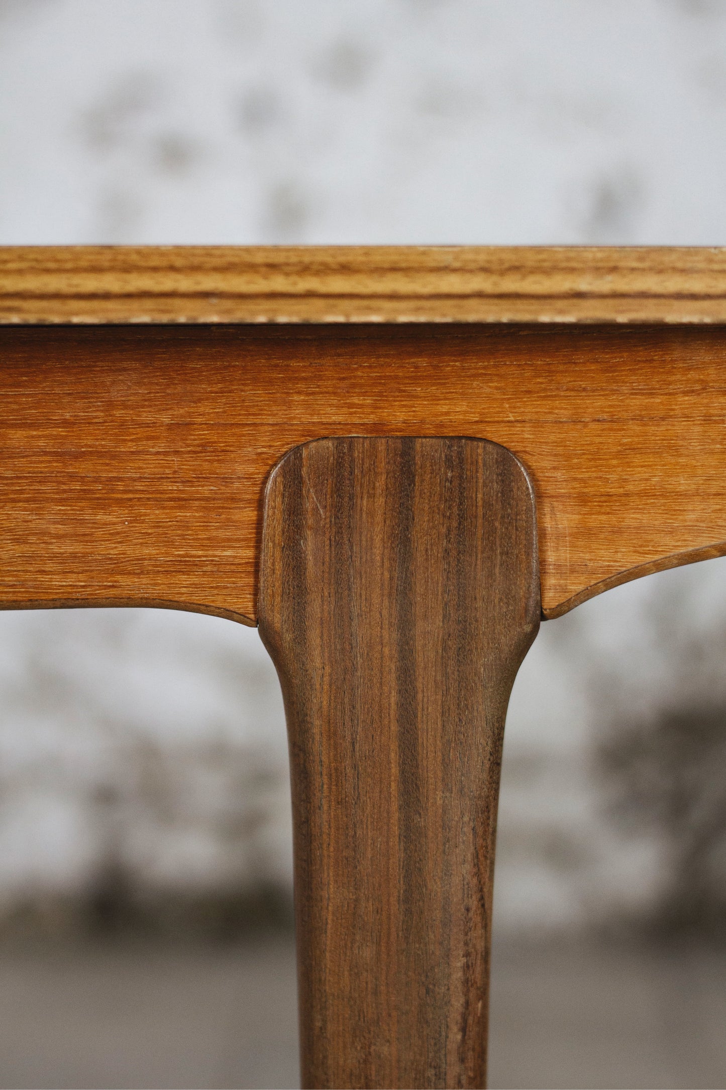 Table à manger scandinave vintage en teck, 1960