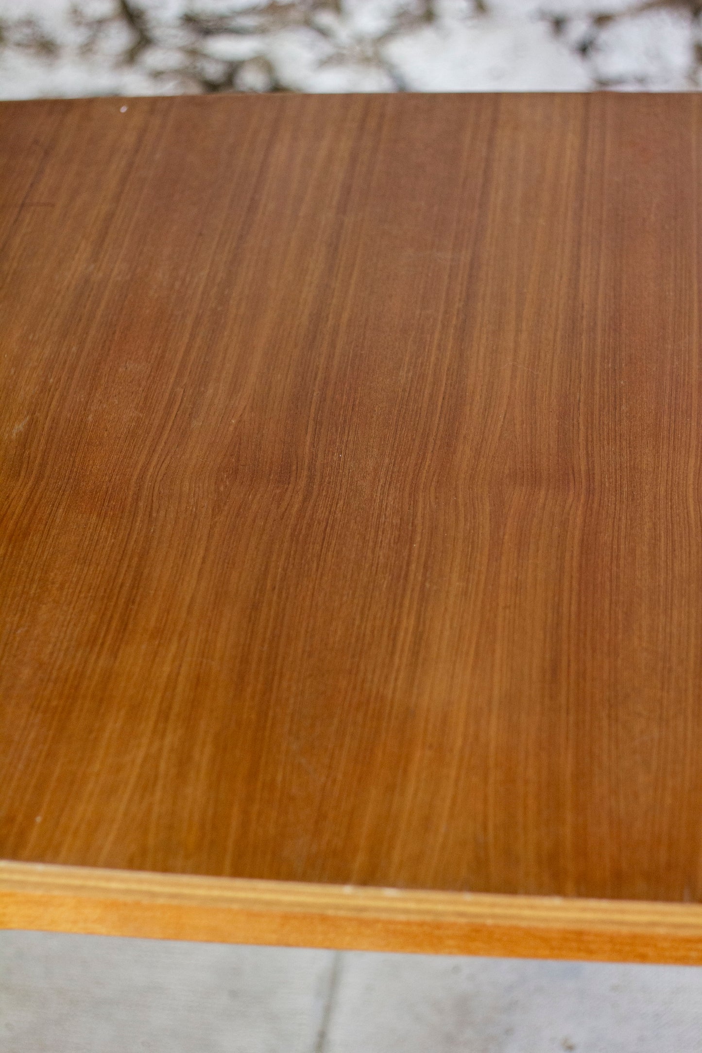 Table à manger scandinave vintage en teck, 1960