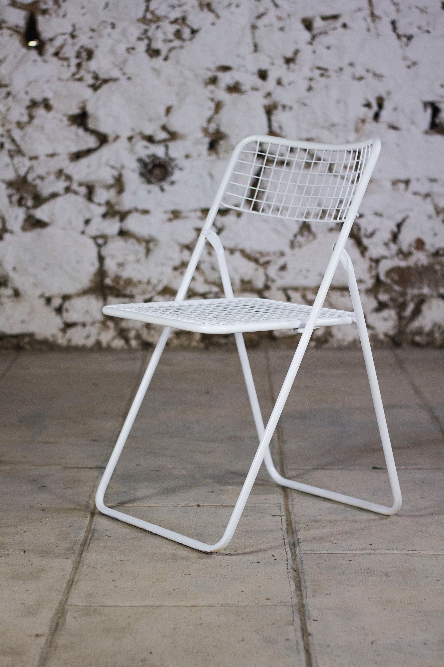 4 chaises pliantes "Ted net" par Niels Gammelgaard pour IKEA