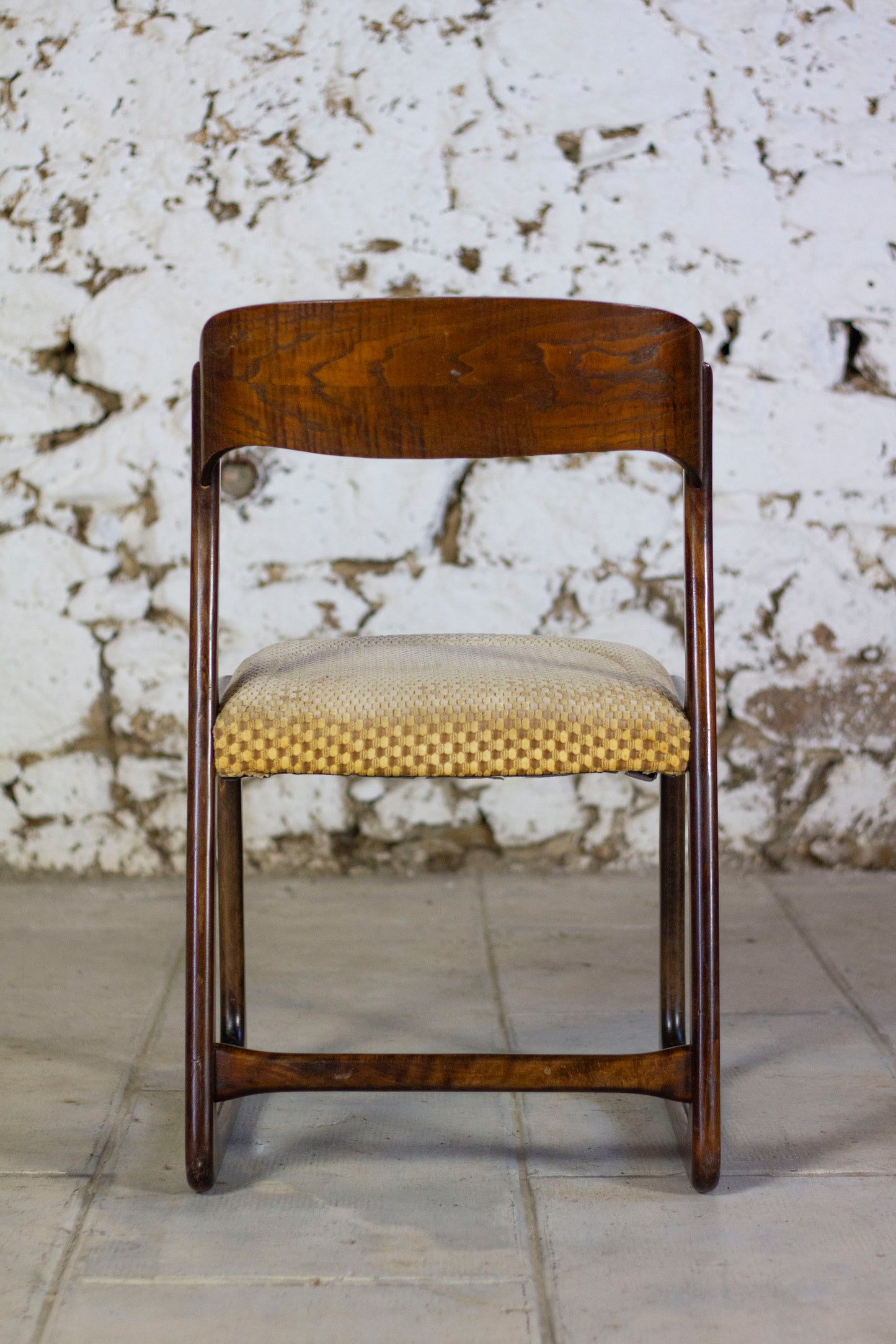 Lot de 3 chaises Traineau par Baumann, 1960