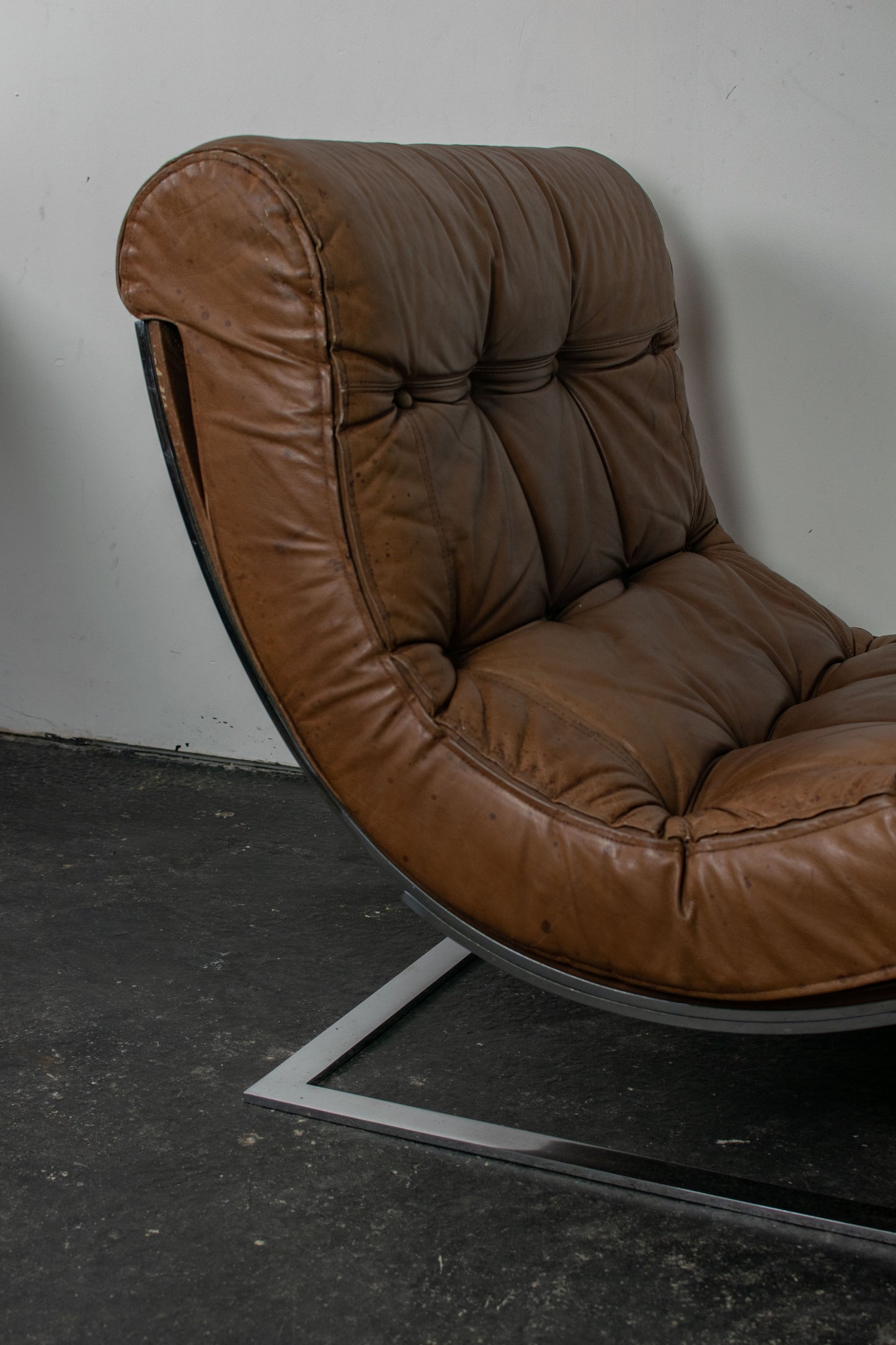 Fauteuil "lounge" par Renato Balestra pour Cinova, 1973
