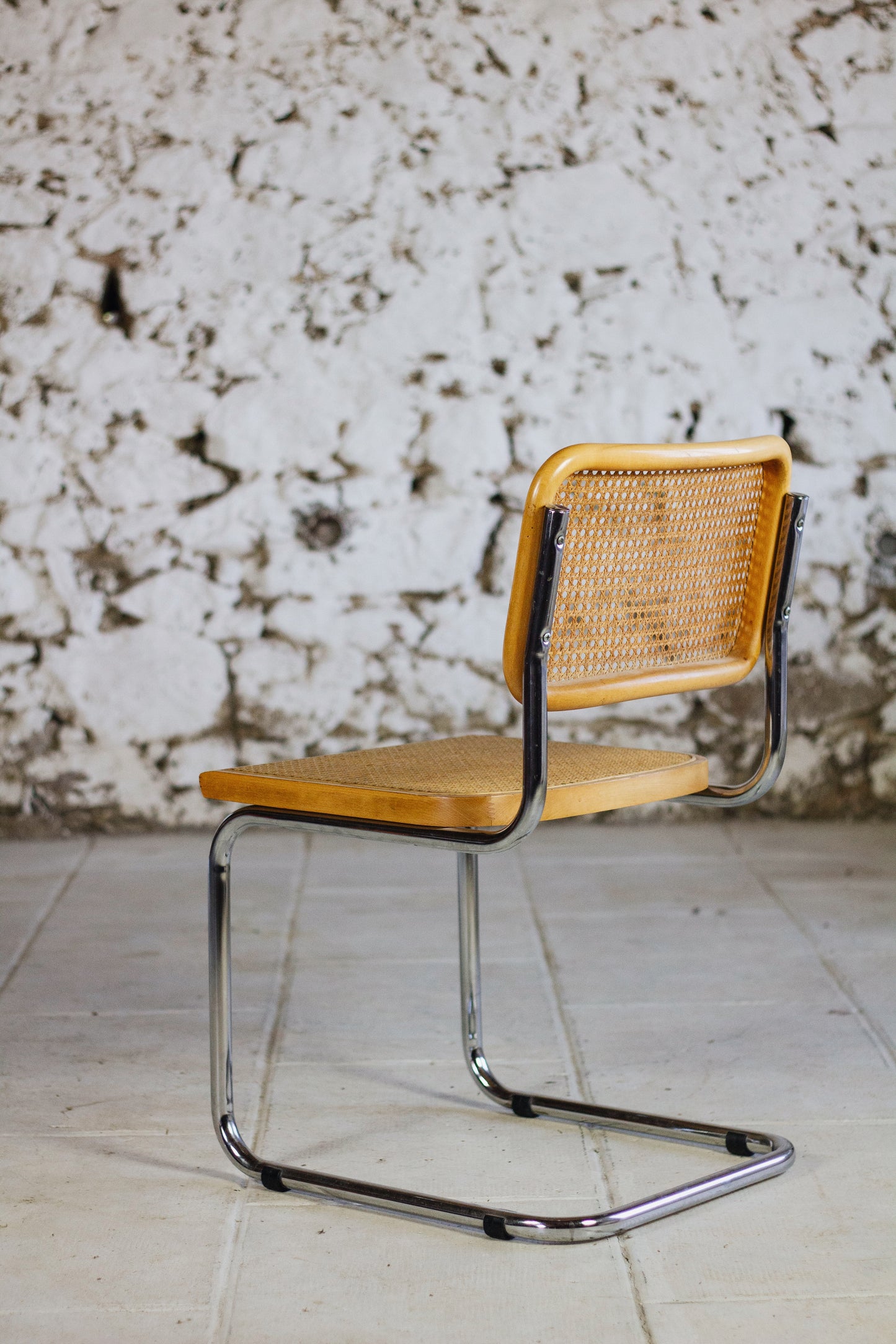 Lot de 4 chaises Cesca B32 par Marcel Breuer