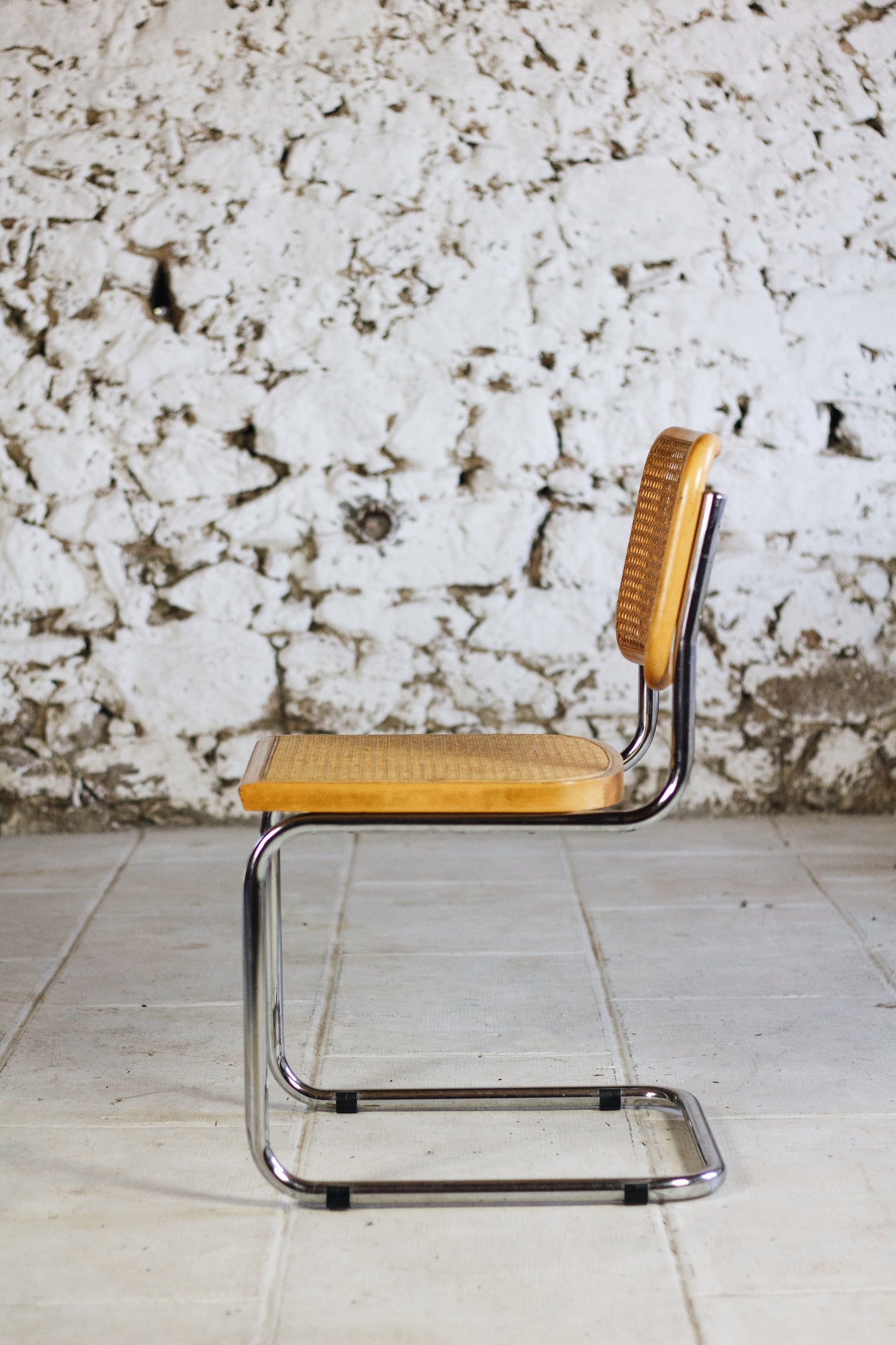 Lot de 4 chaises Cesca B32 par Marcel Breuer