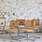 Lot de 4 chaises Cesca B32 par Marcel Breuer