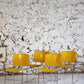 4 chaises jaunes Max Stacker pour Steelcase, 1970