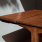 Table scandinave en teck avec rallonges par Johannes Andersen, 1960