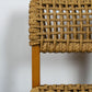 Chaise corde et bois par Audoux Minet pour Vibo, 1950