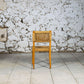 Chaise corde et bois par Audoux Minet pour Vibo, 1950