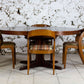 Table ronde Baumann extensible