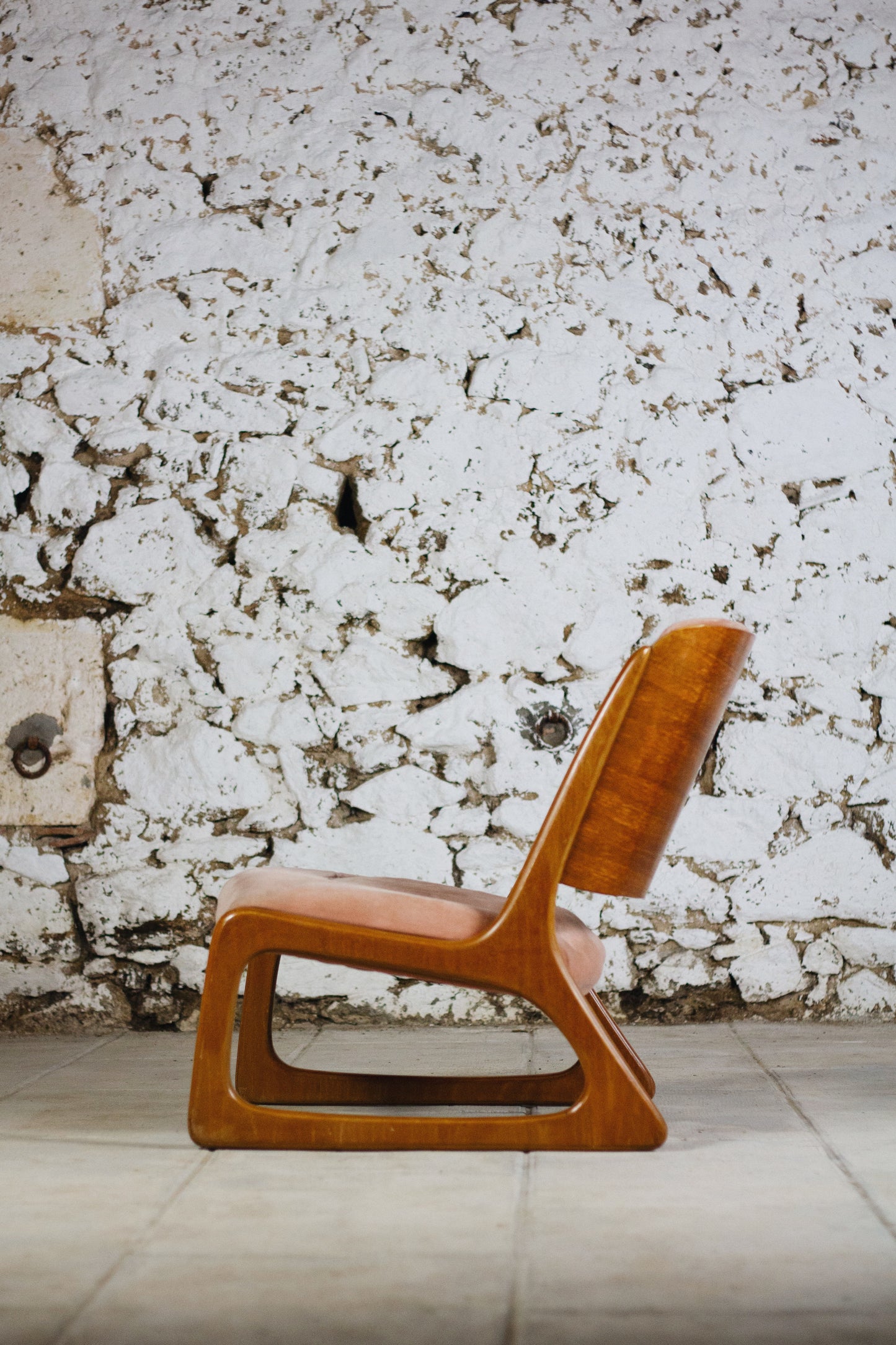 Paire de fauteuils lounge "traineau" Baumann, 1960
