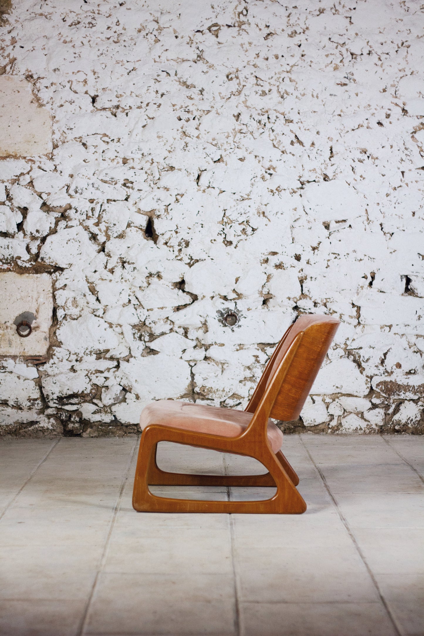 Paire de fauteuils lounge "traineau" Baumann, 1960