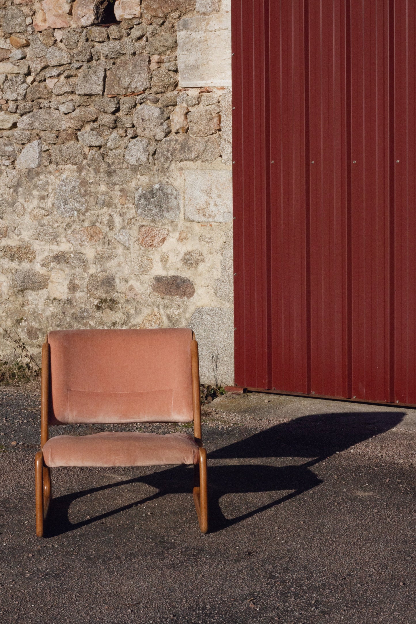 Paire de fauteuils lounge "traineau" Baumann, 1960