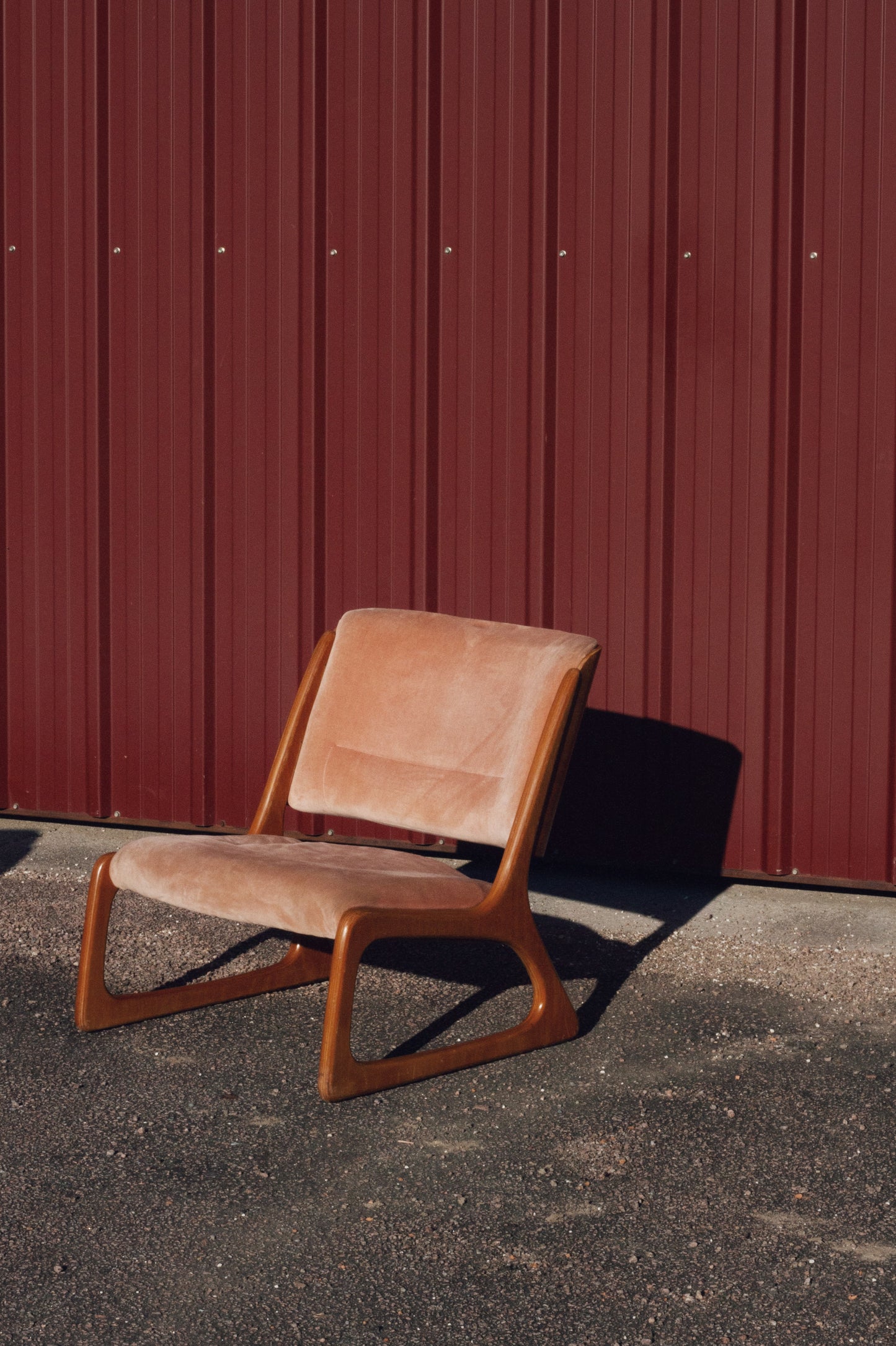 Paire de fauteuils lounge "traineau" Baumann, 1960