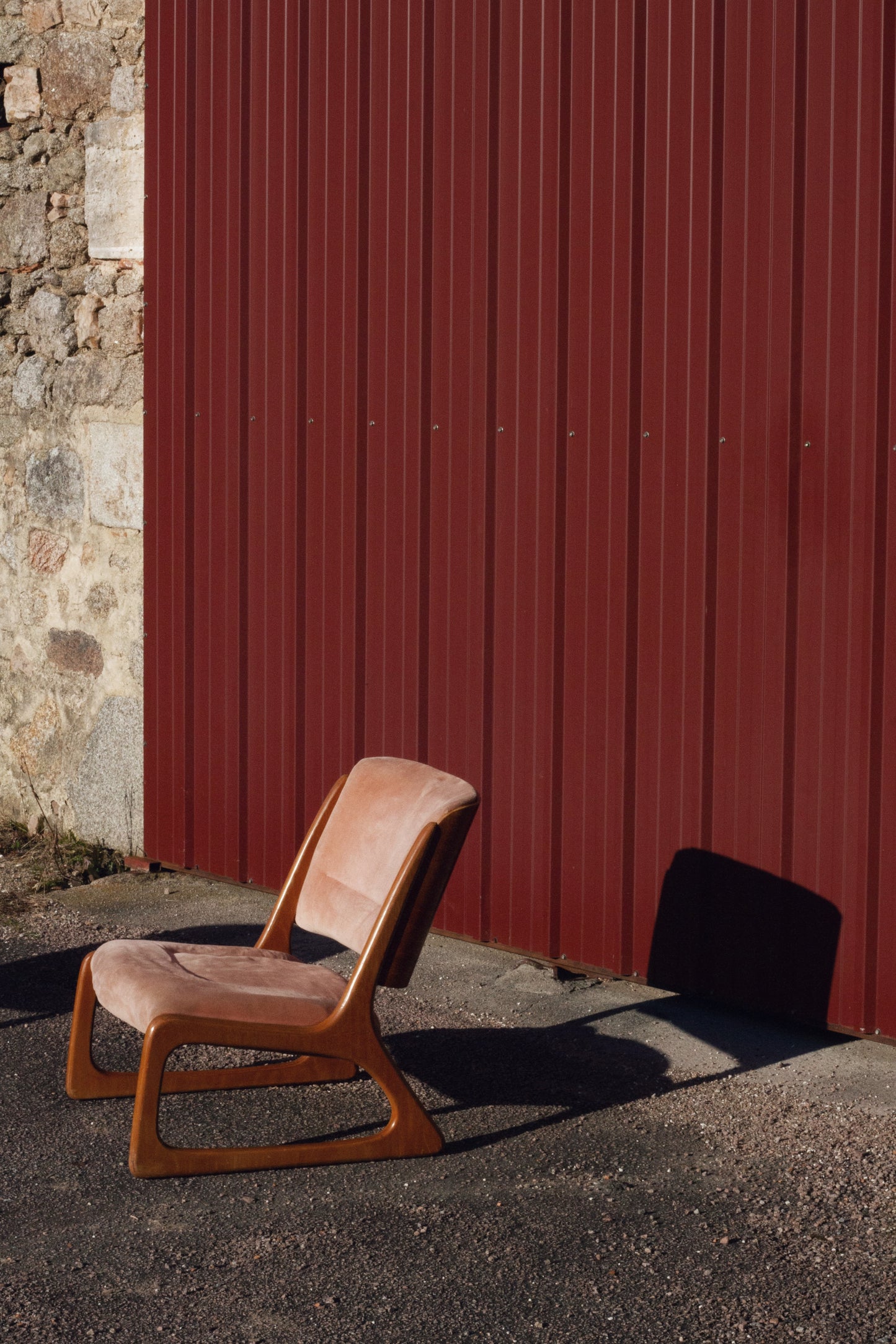 Paire de fauteuils lounge "traineau" Baumann, 1960
