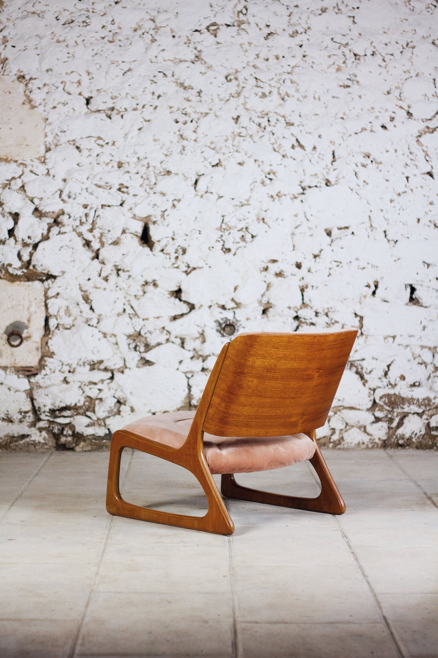Paire de fauteuils lounge "traineau" Baumann, 1960