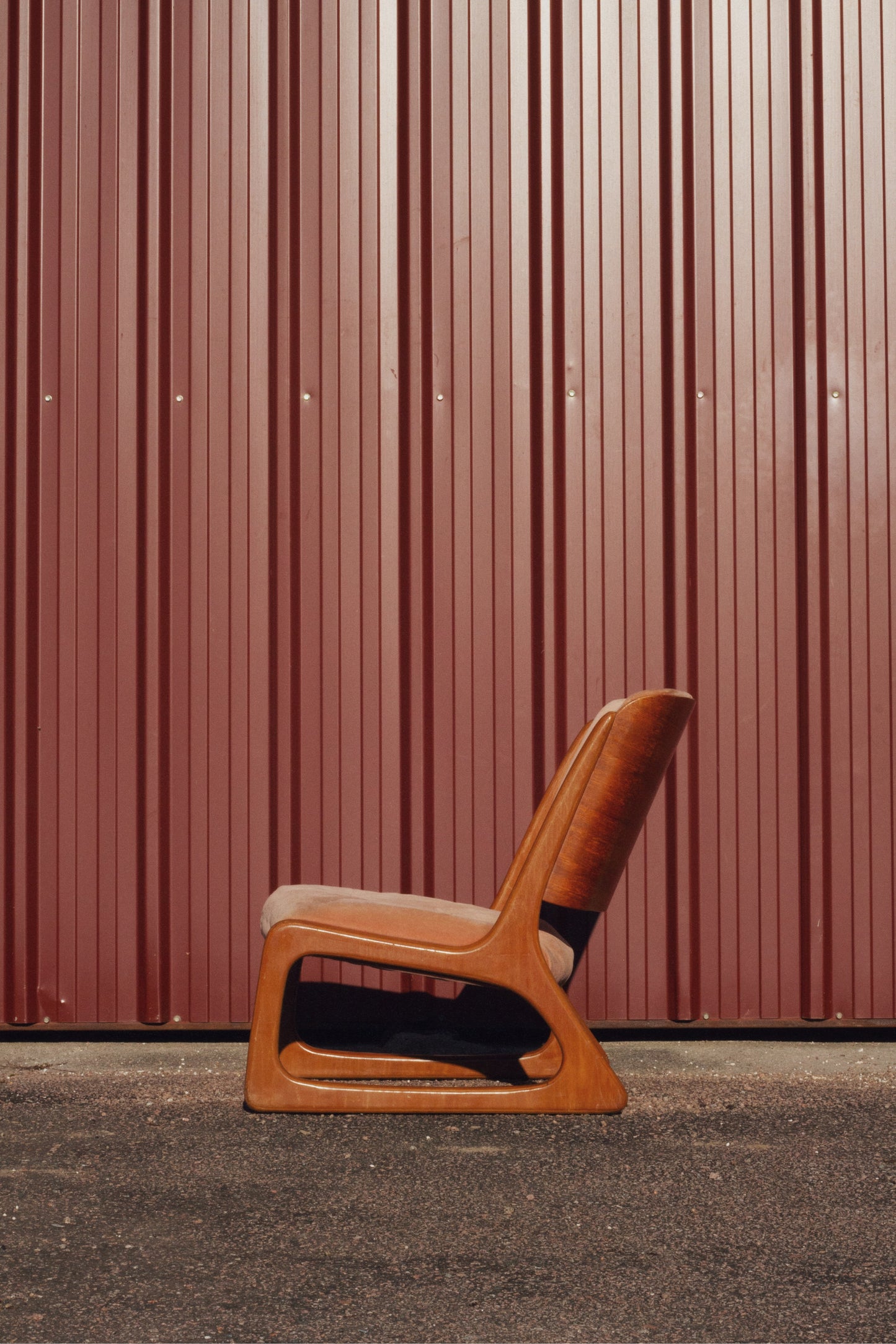 Paire de fauteuils lounge "traineau" Baumann, 1960