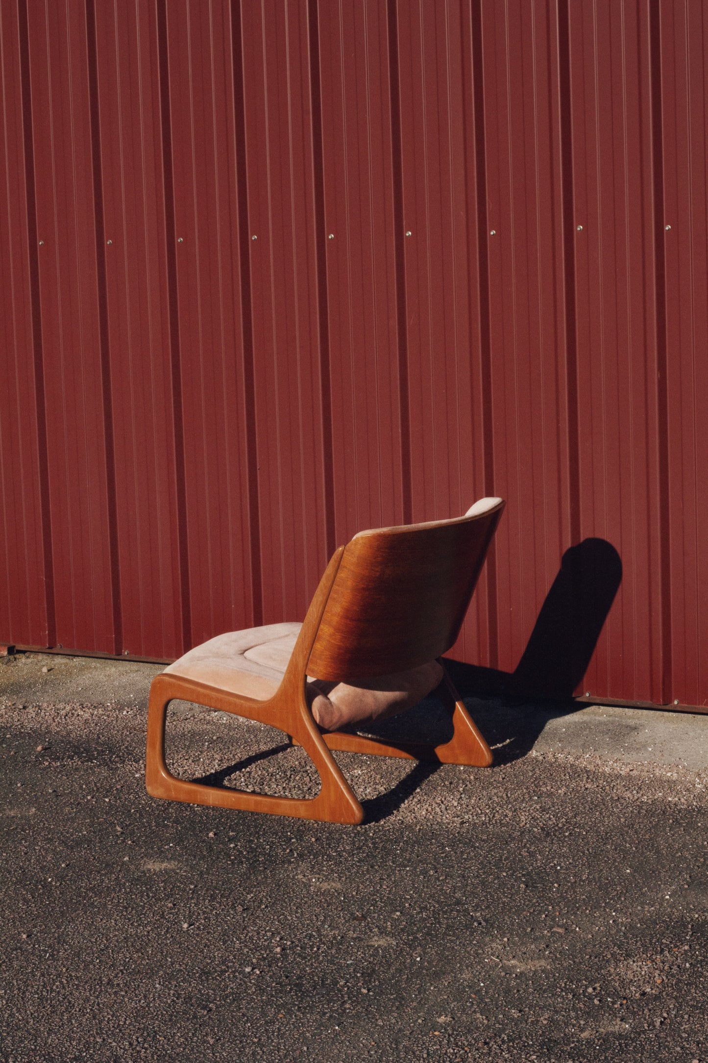 Paire de fauteuils lounge "traineau" Baumann, 1960